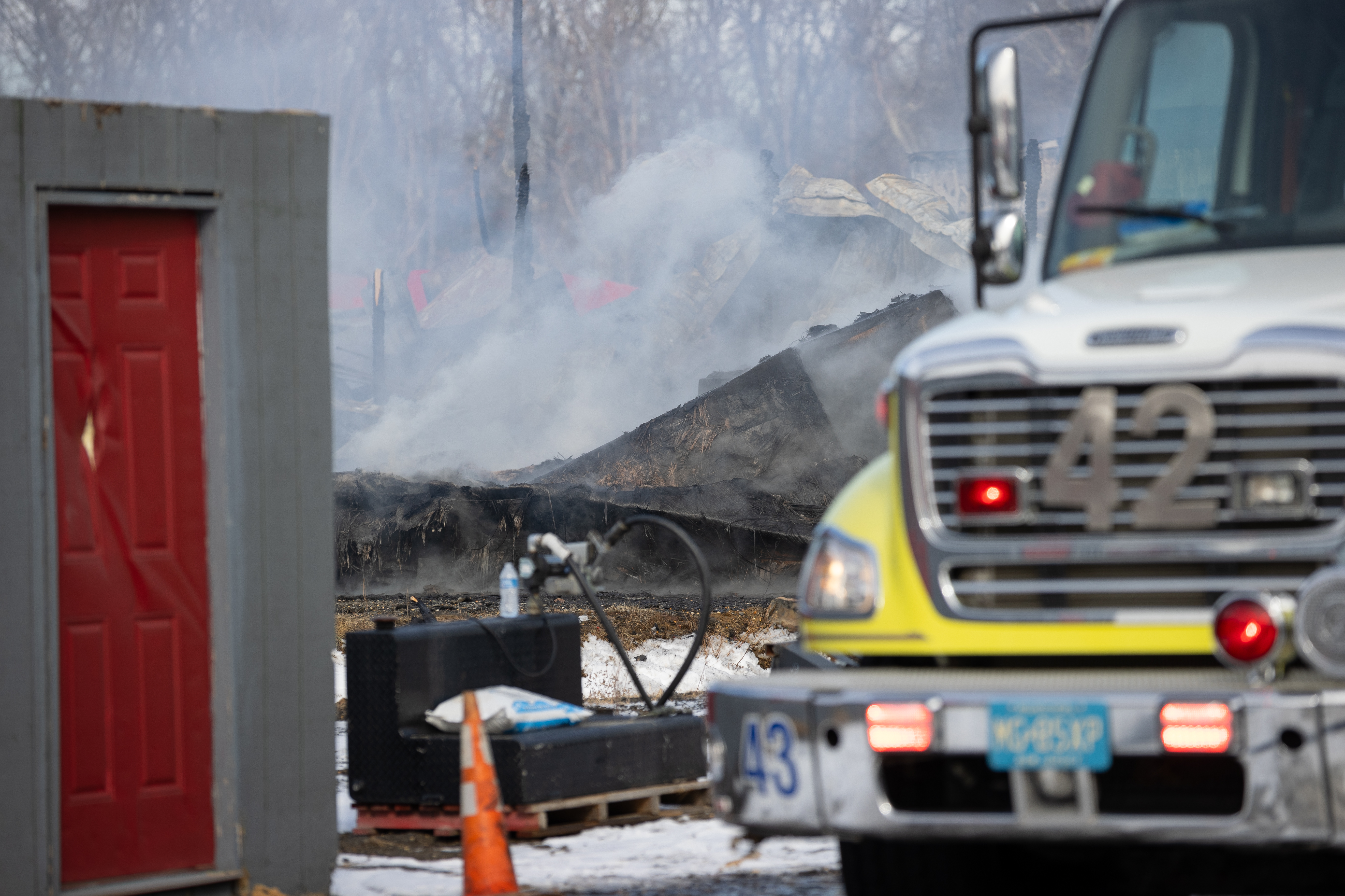 Firefighters battle freezing temps at two alarm fire - nj.com