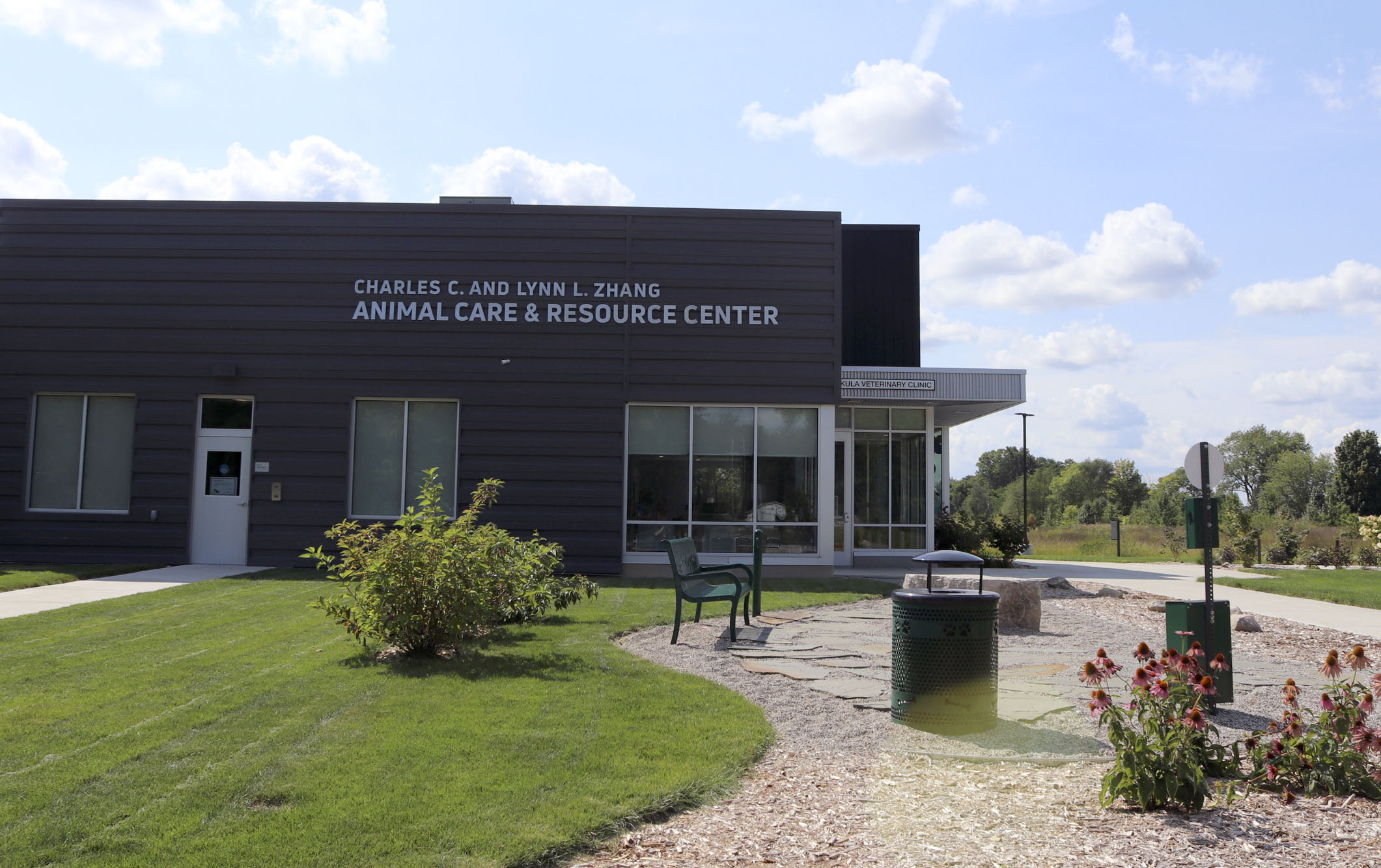 The new Charles and Lynn Zhang Animal Care & Resource Center on Tuesday, Aug. 23, 2022 at 2272 River Street in Kalamazoo. The Kalamazoo Humane Society held the official grand opening for the facility on Saturday, Aug. 20, 2022.