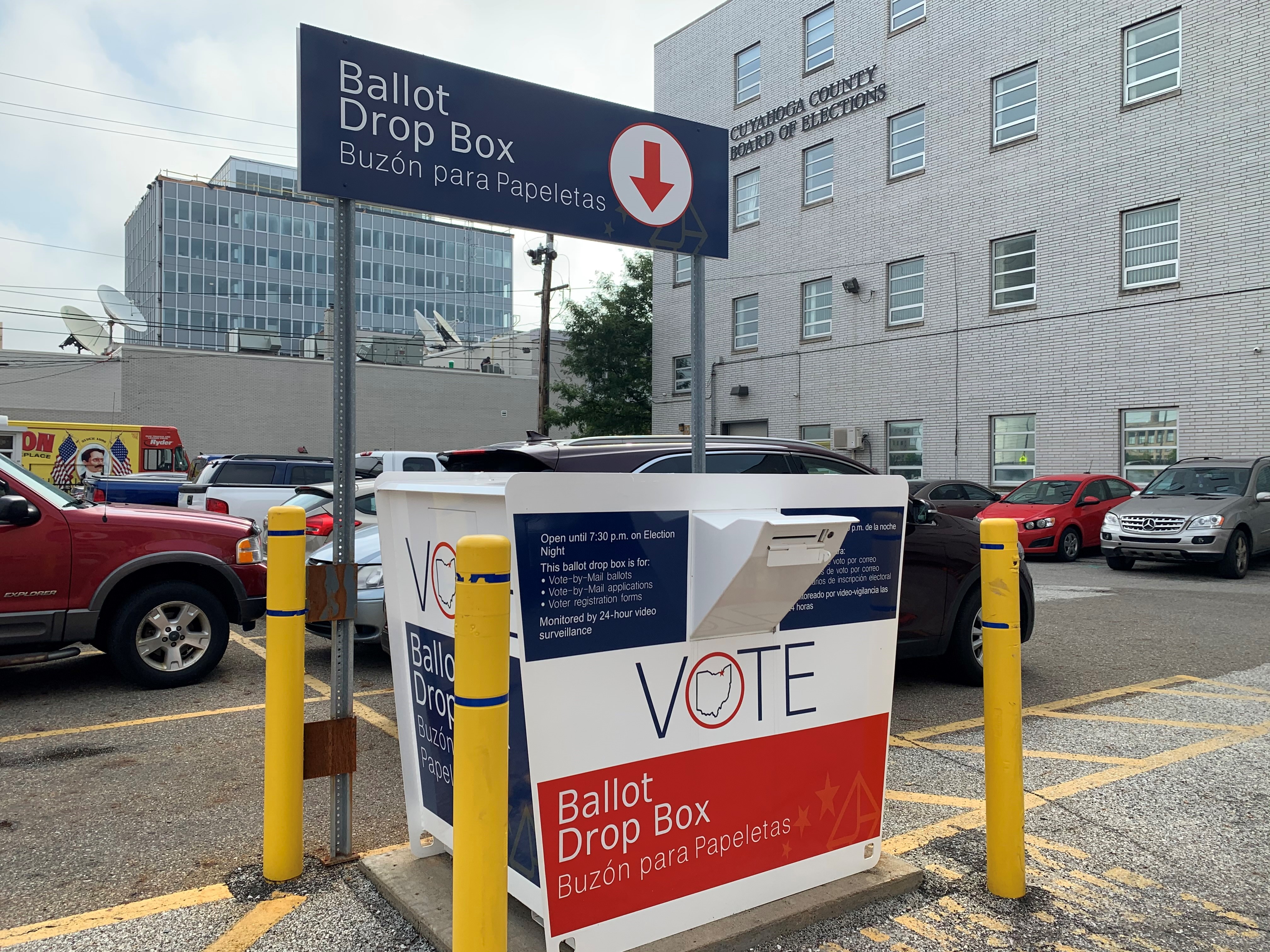 American election ballot Drop-off Box. Z1 Drop off. FEDEX Drop Door System. Dropping box