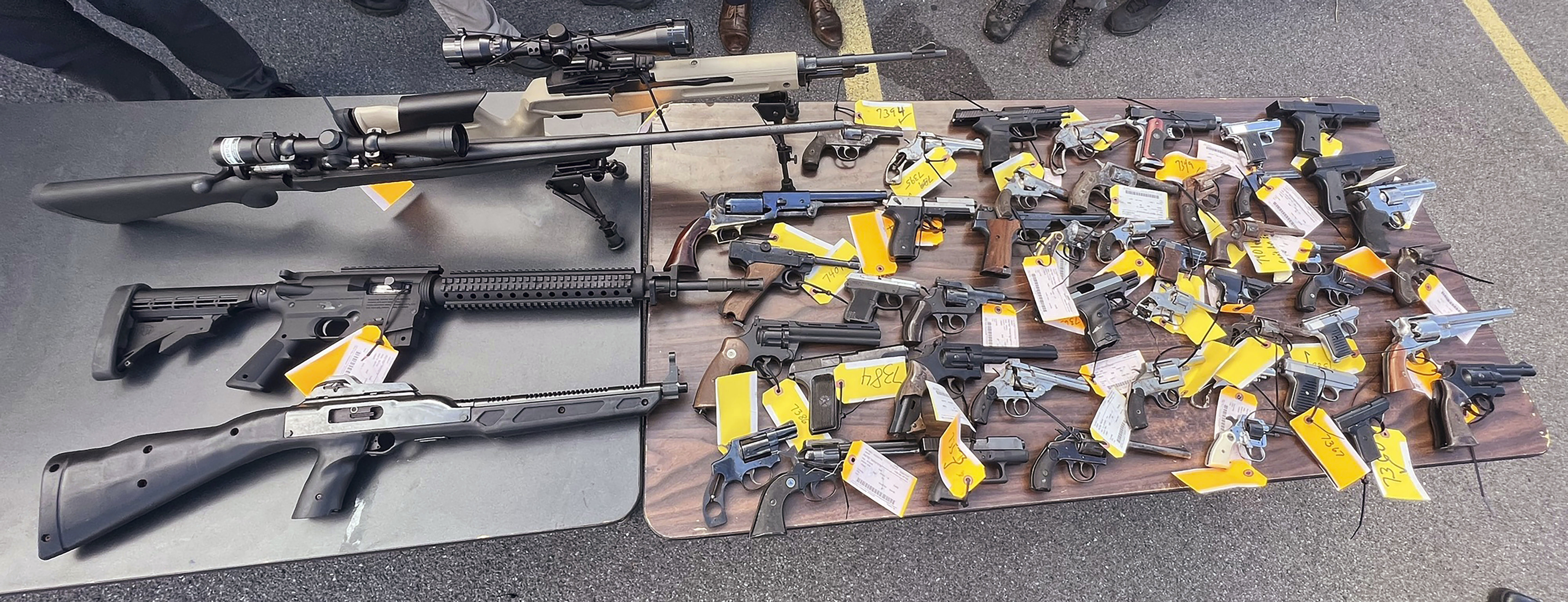 Gun Buy Back Recovers an Illegal Arsenal of Weapons - Harlem - New York -  DNAinfo
