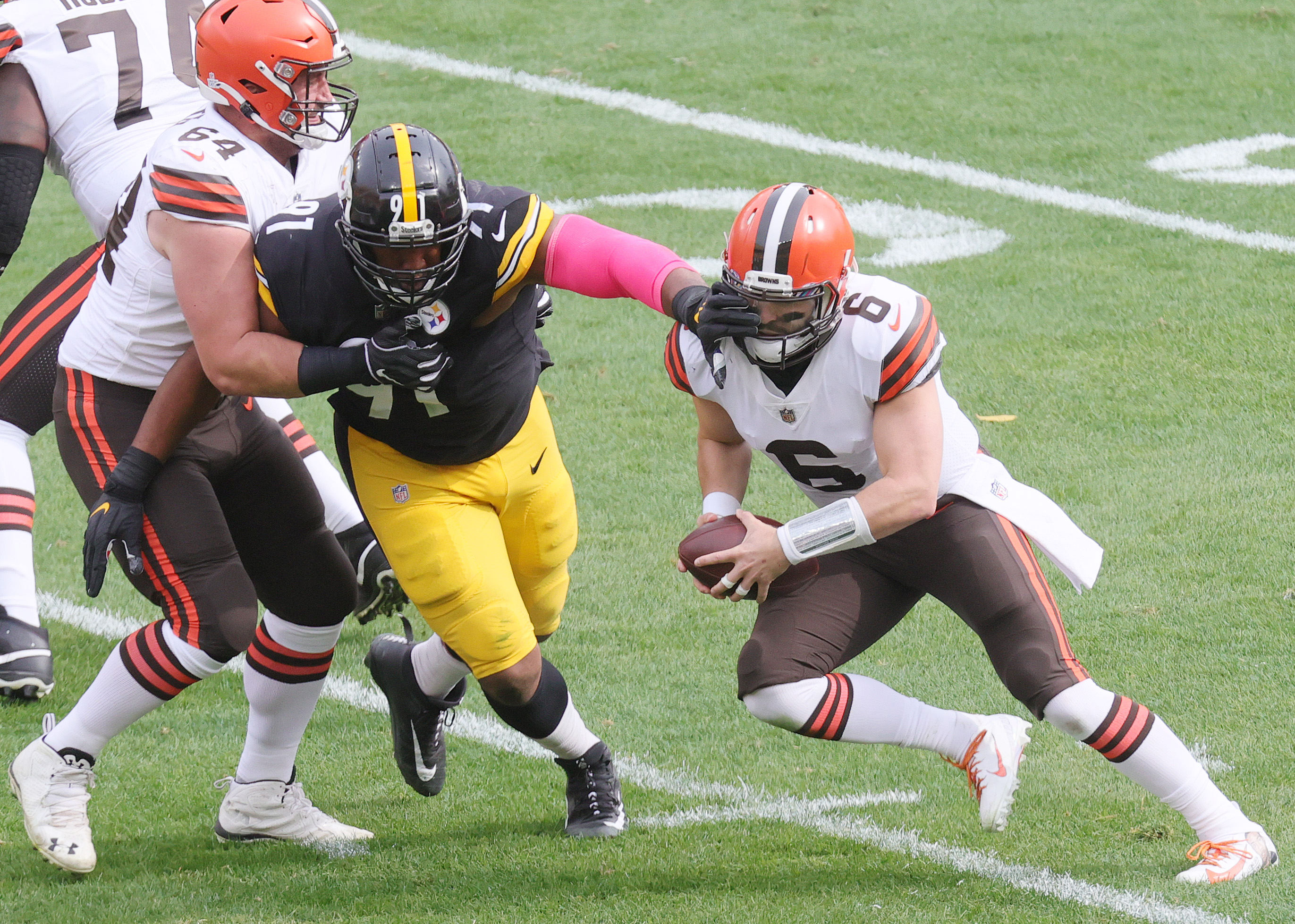 Disgusting Steelers offensive line grades vs. Browns shows why