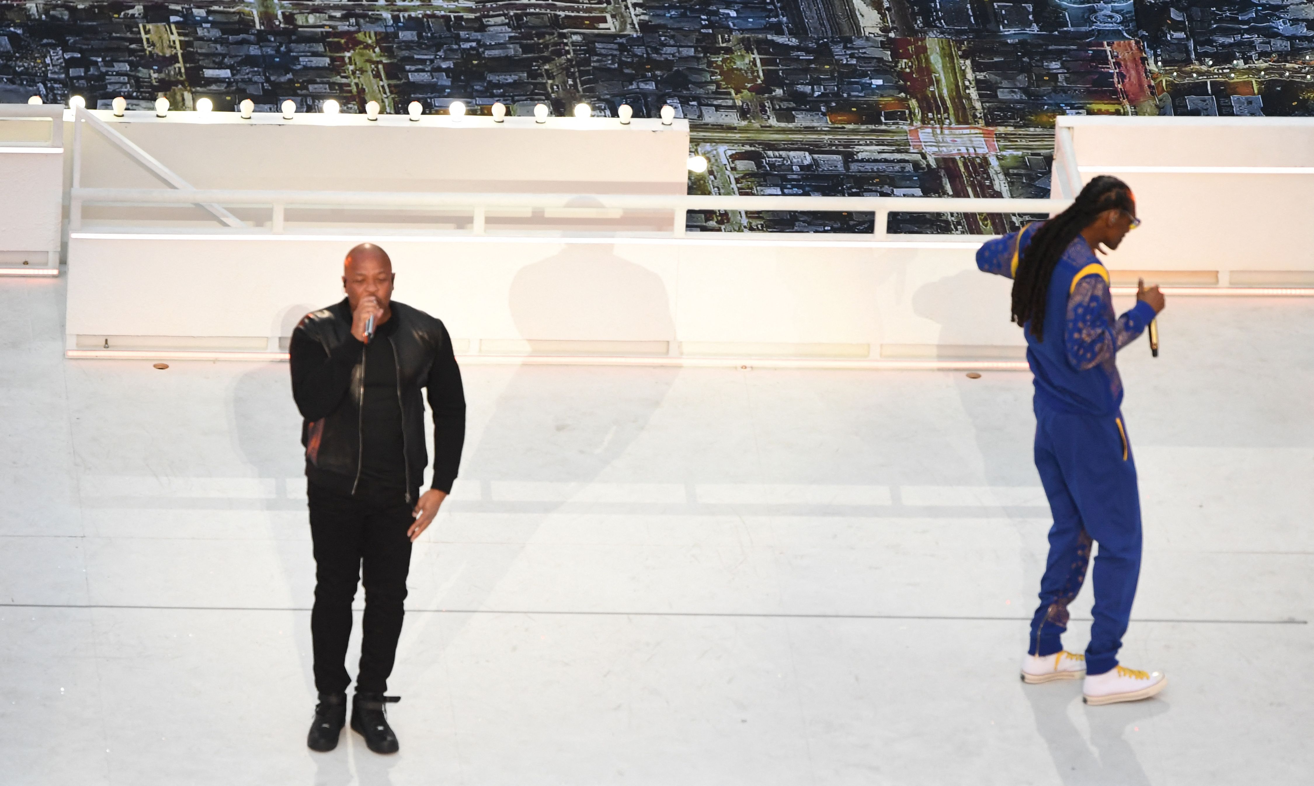 Dr. Dre and NFL in disagreement over rap lyrics used at Super Bowl show:  Report