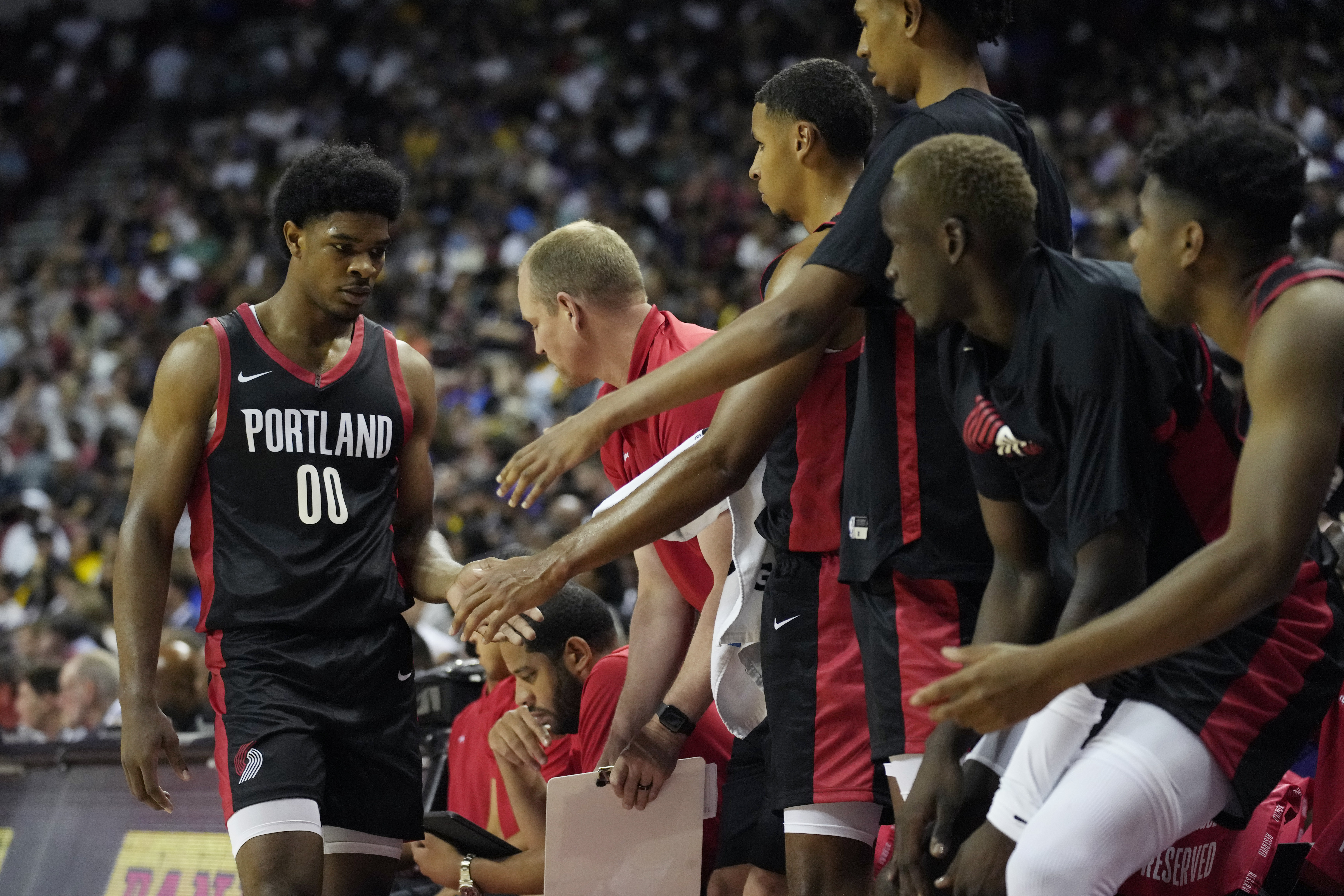 Scoot Henderson - Portland Trail Blazers - Game-Worn Summer League Jersey -  Drafted 3rd Overall - 2023 NBA Summer League