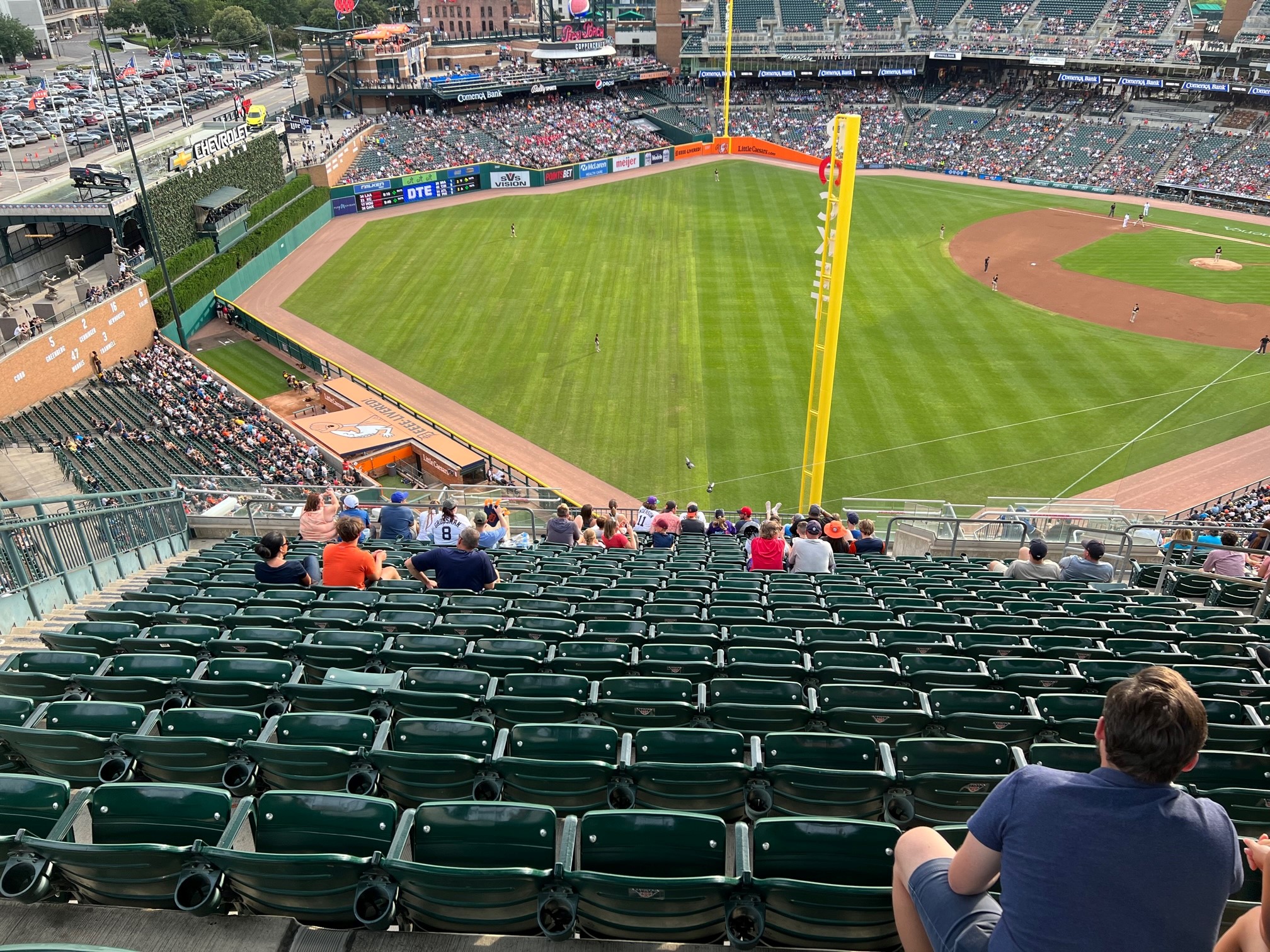 This Is The Worst Seat At Comerica Park For A Detroit Tigers Game Study Says Mlive Com