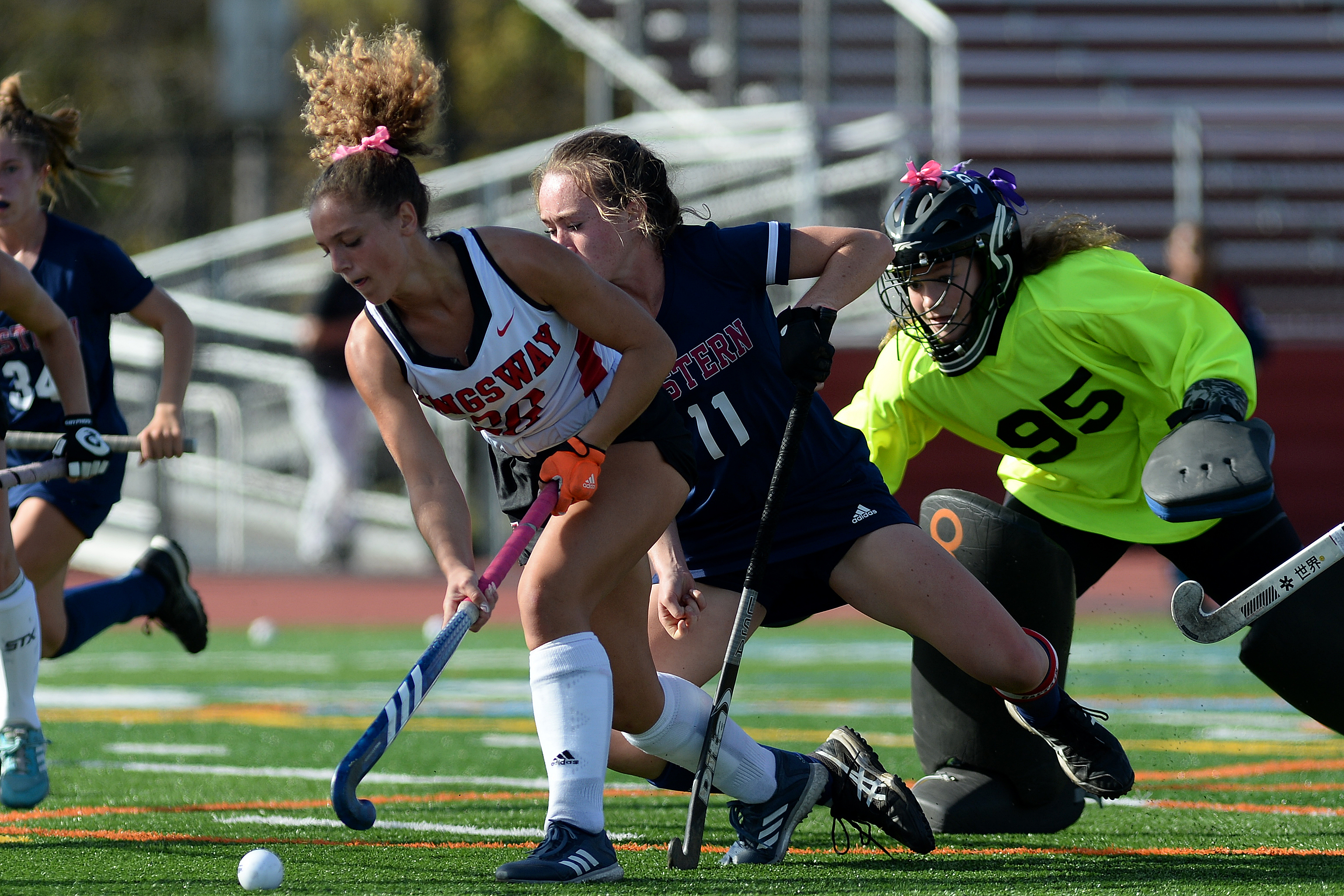 No. 3 Kingsway ends No. 15 Eastern's 23-year field hockey title streak in  SJG4 quarters 