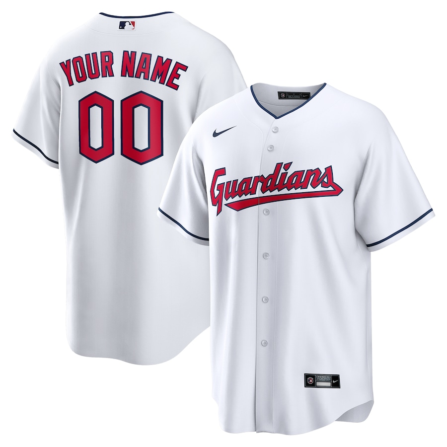 SHANE BIEBER Signed Auto Cleveland Guardians Custom Jersey CY