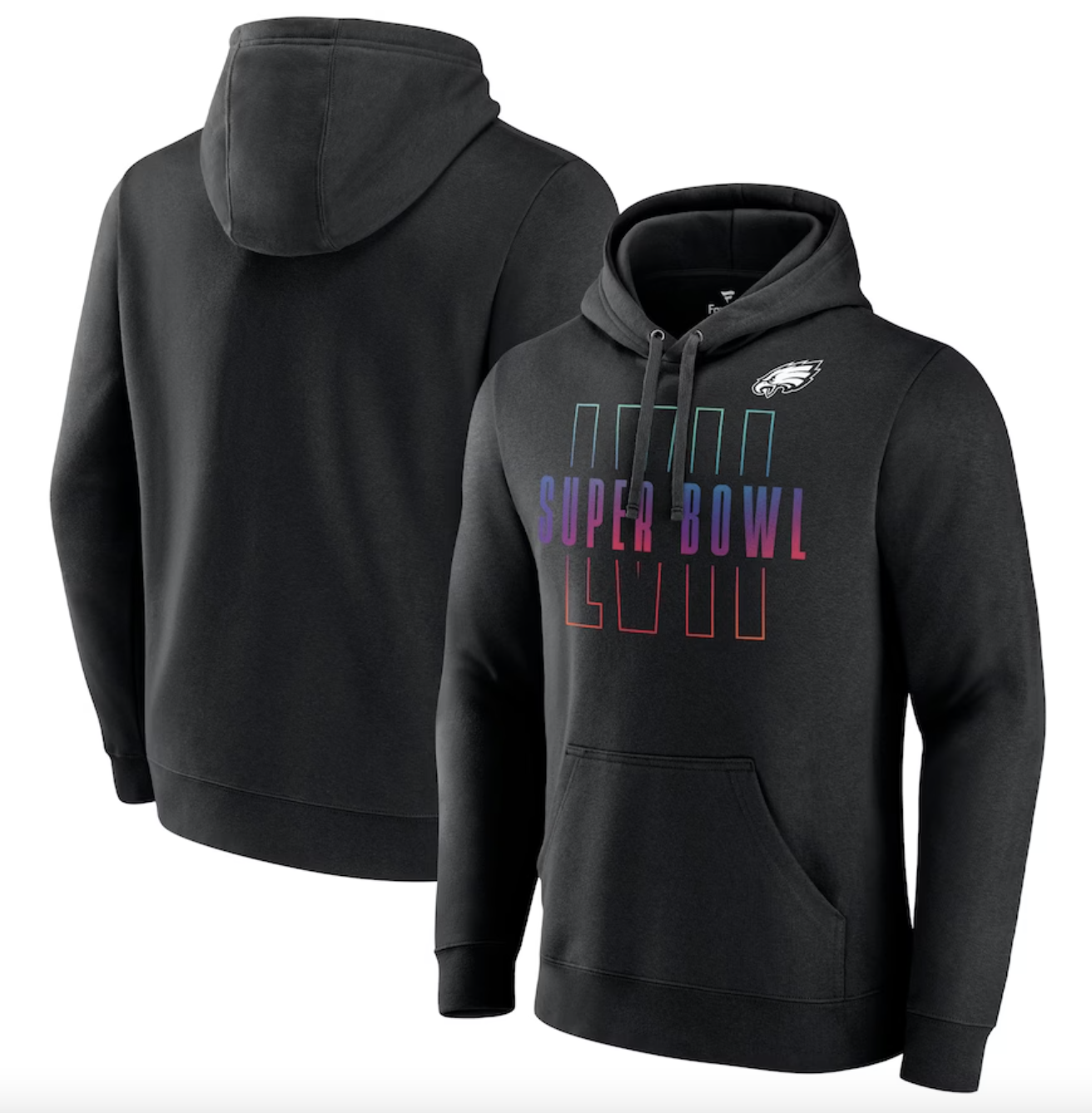 Philadelphia Eagles Super Bowl 57 LVII Zip Hoodie Opening Night Media Day MEDIUM shops