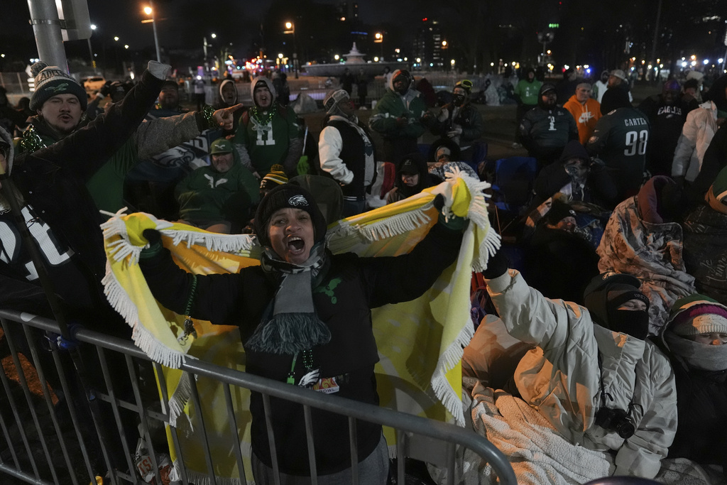 Philadelphia fans celebrate beloved Eagles with Super Bowl parade on ...