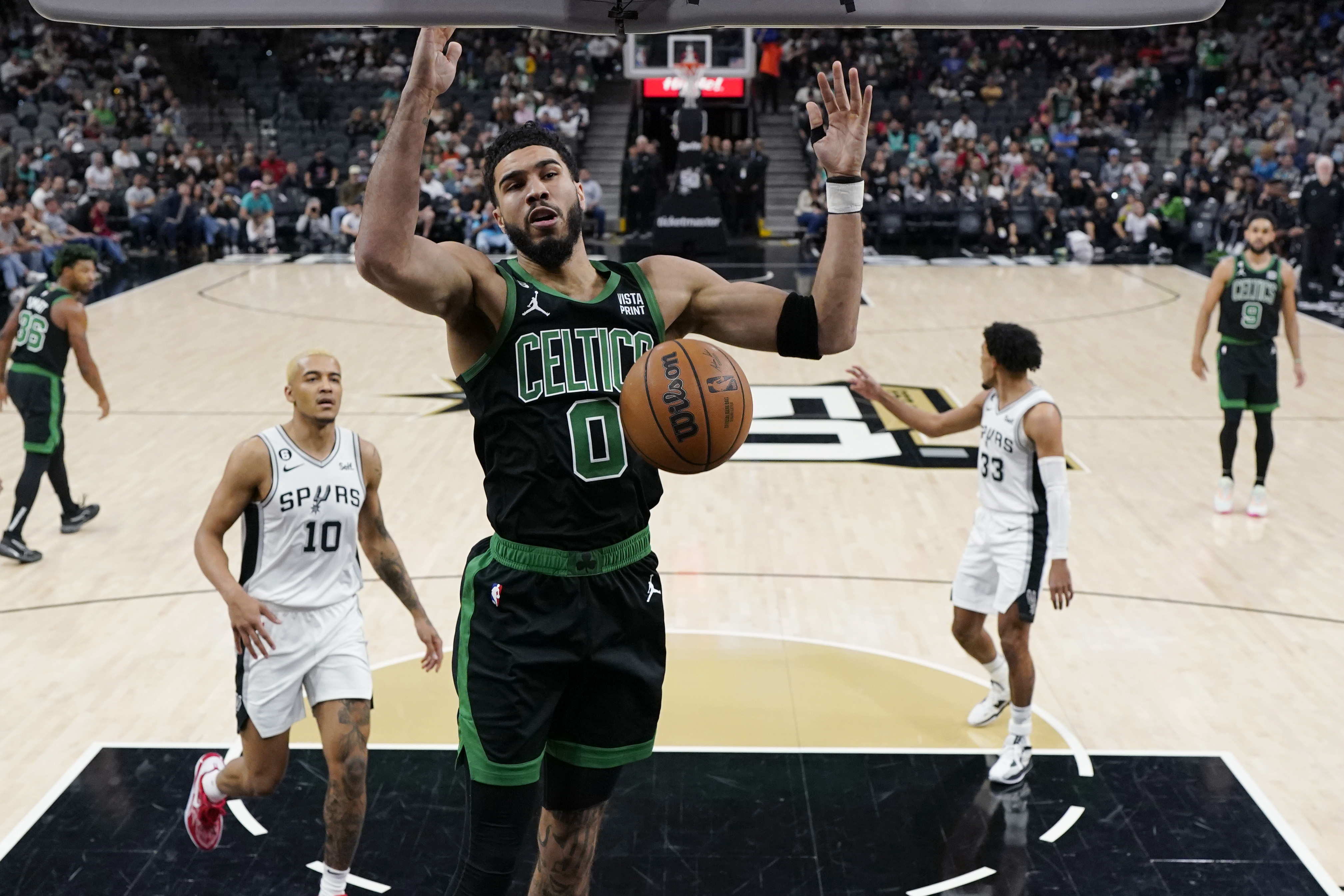Celtics injury report: Jayson Tatum added for Spurs game Sunday