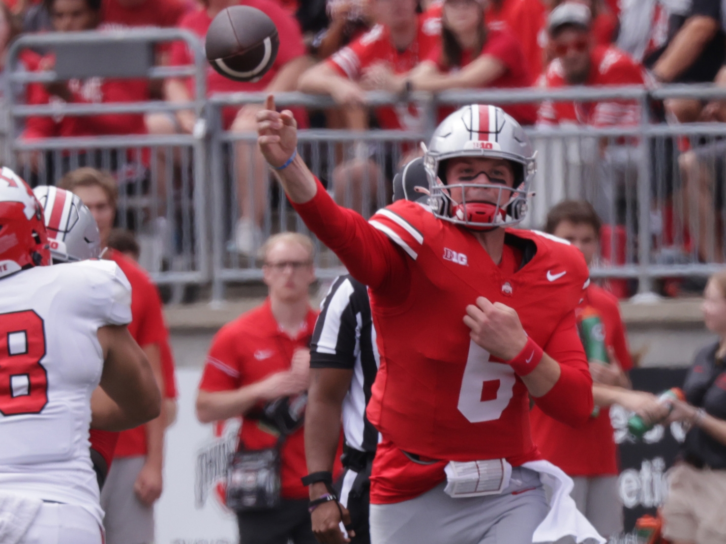 Ohio State QB Kyle McCord proves his mettle in win vs. Notre Dame