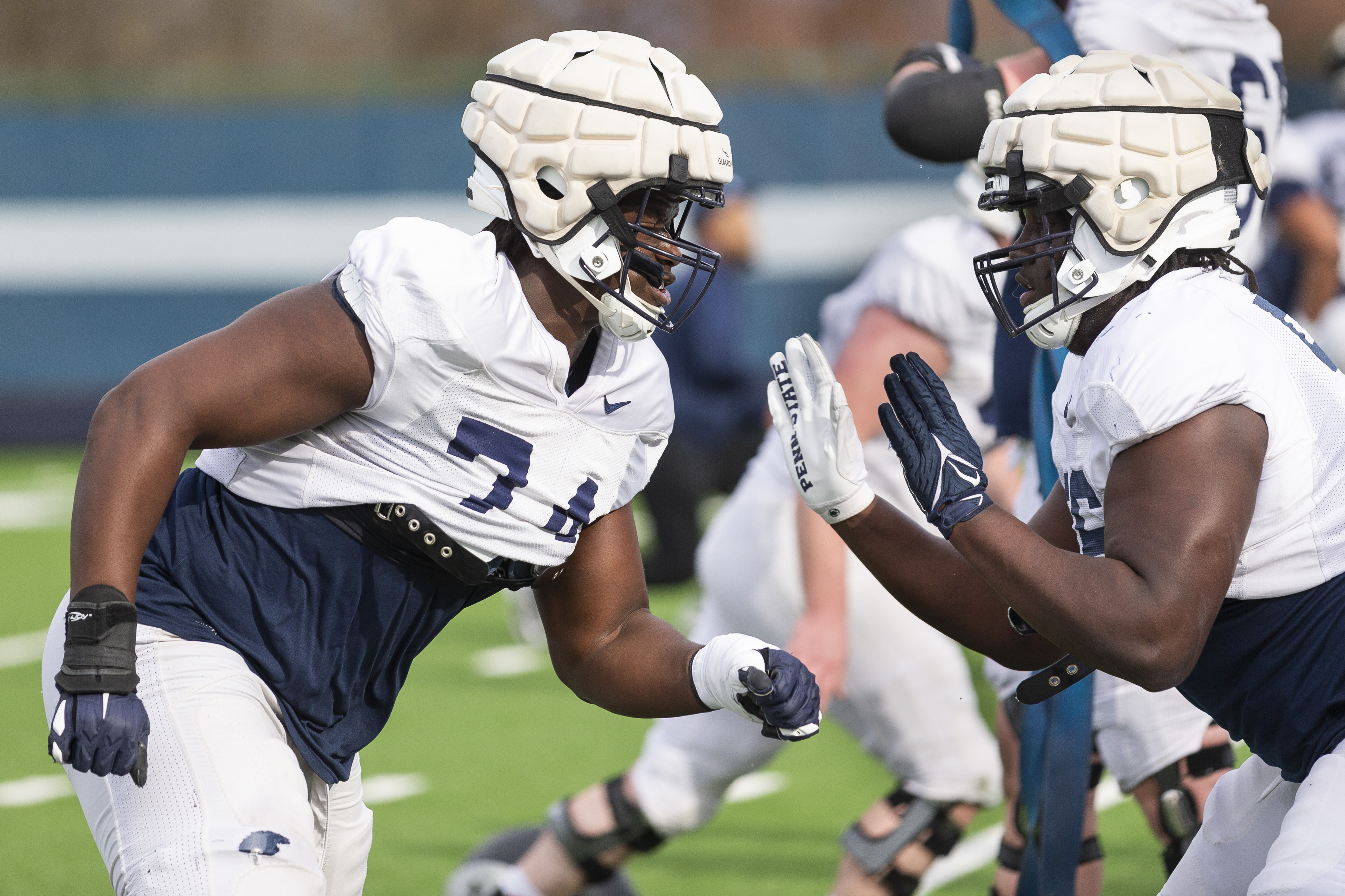 Watch: Was Blake Belin the best pass rusher at the Penn State White Out  camp? - On3