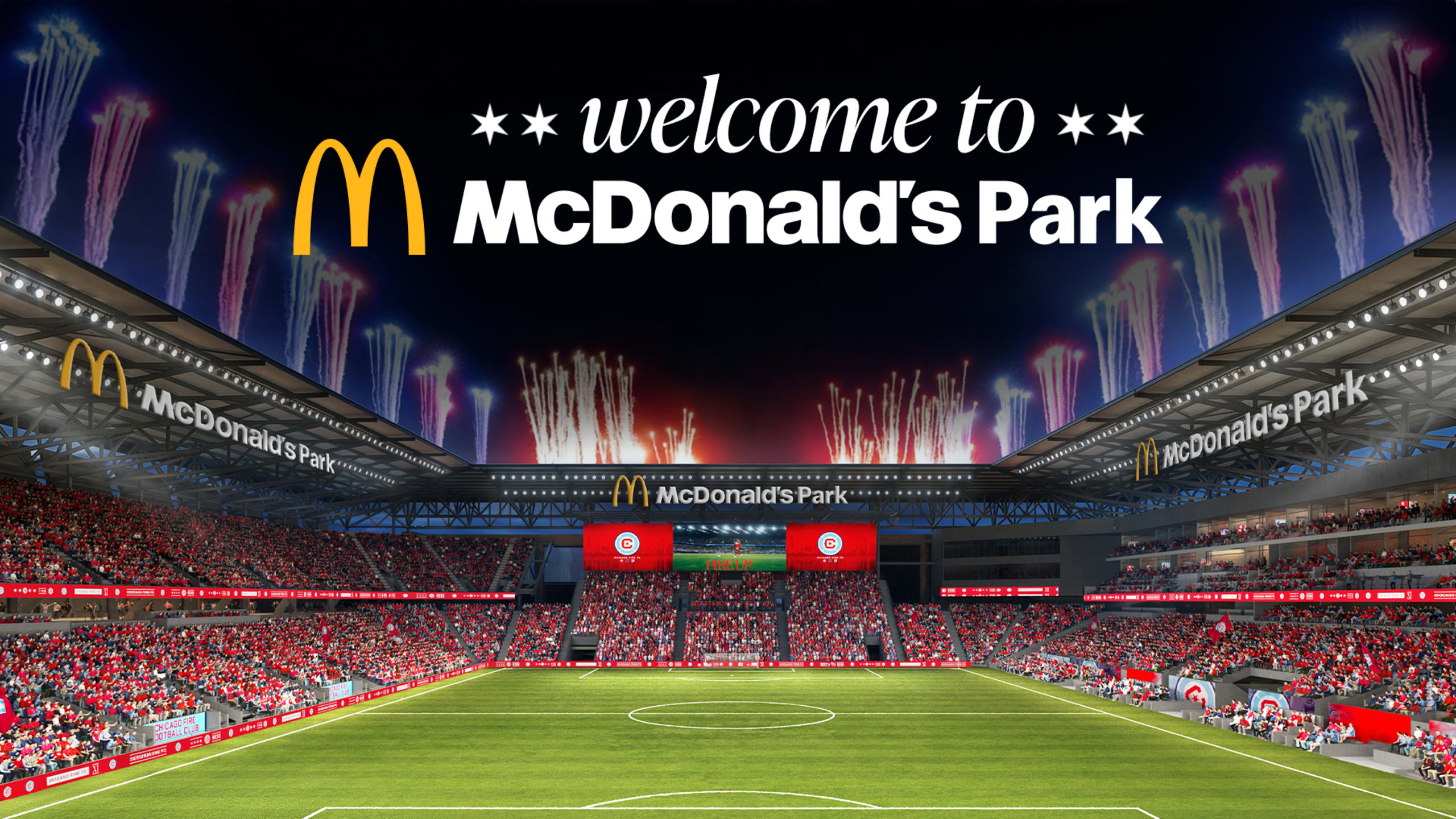 McDonald's has signed its first agreement for naming rights on