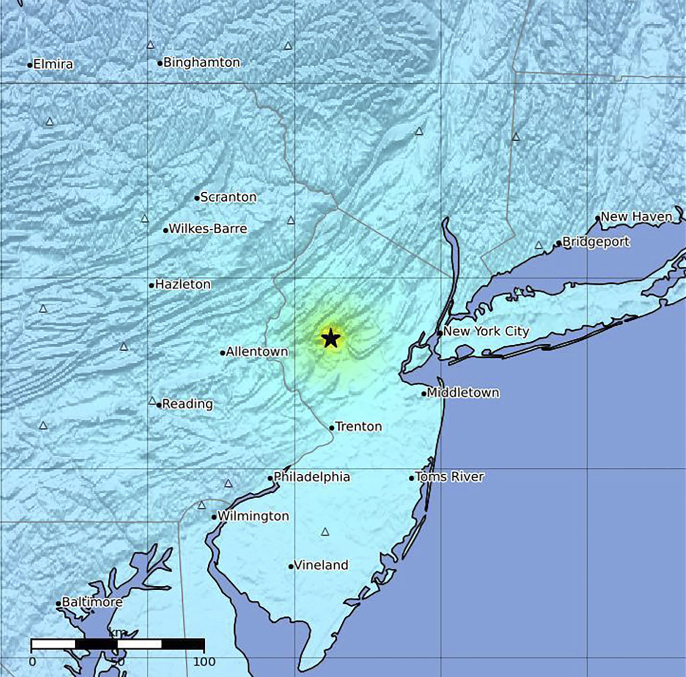 Maryland shaken by magnitude earthquake today CBS Baltimore