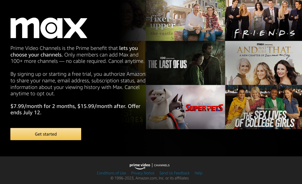 Prime Day 2023 Max on Prime Video is 50 off pennlive