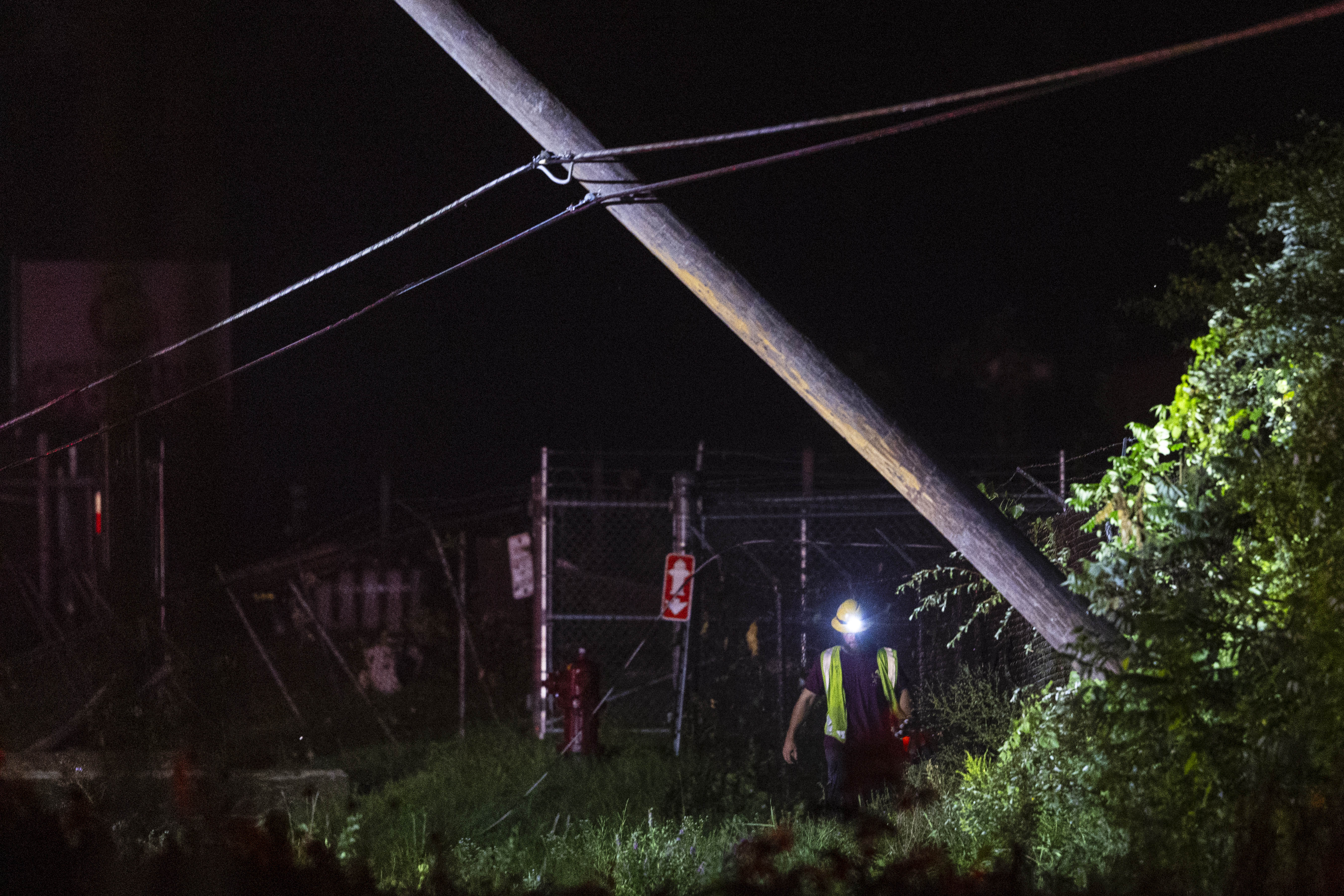 Tuesday storms cause damage, left 11,000 without power