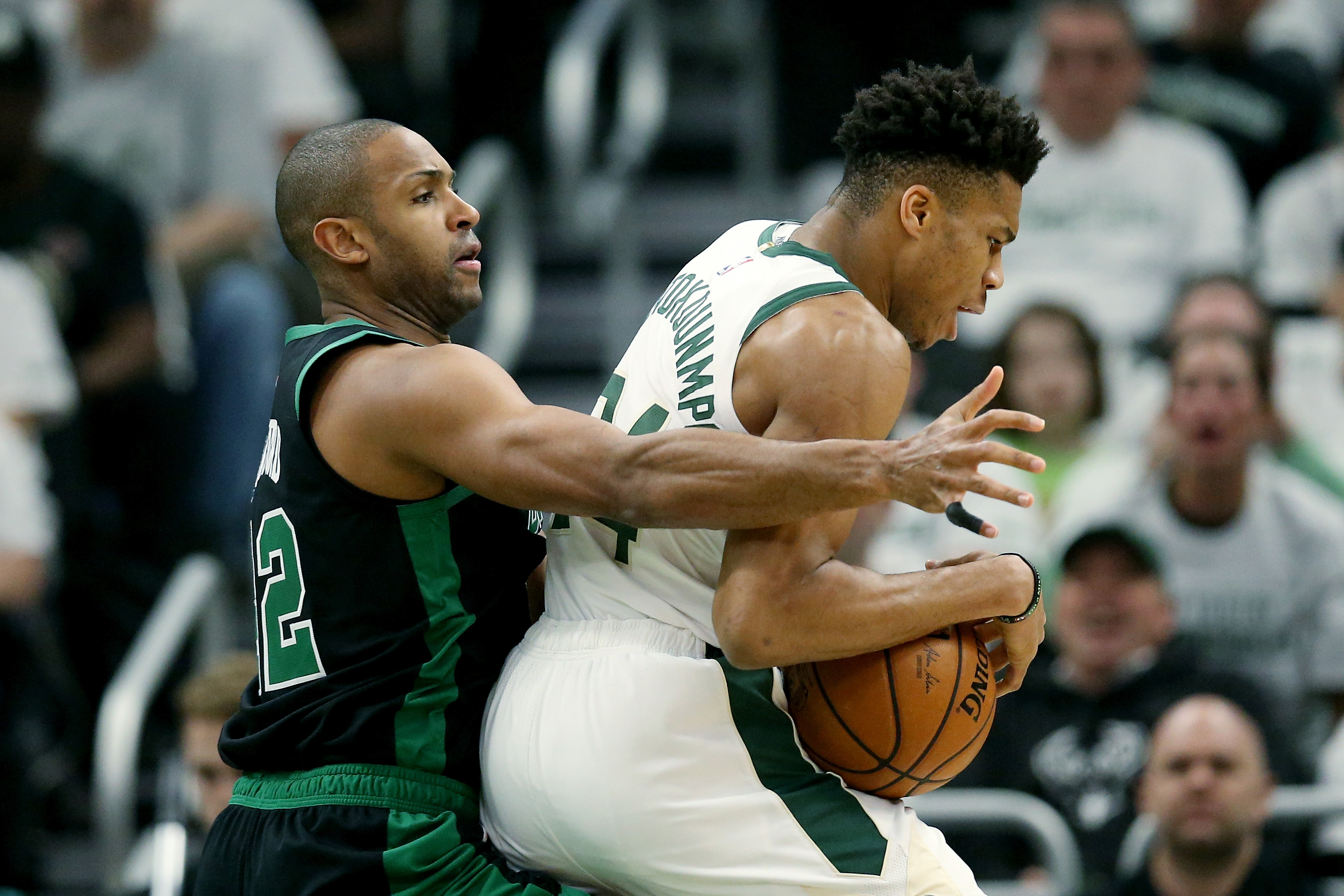 Giannis Antetokounmpo praises Al Horford despite Game 4