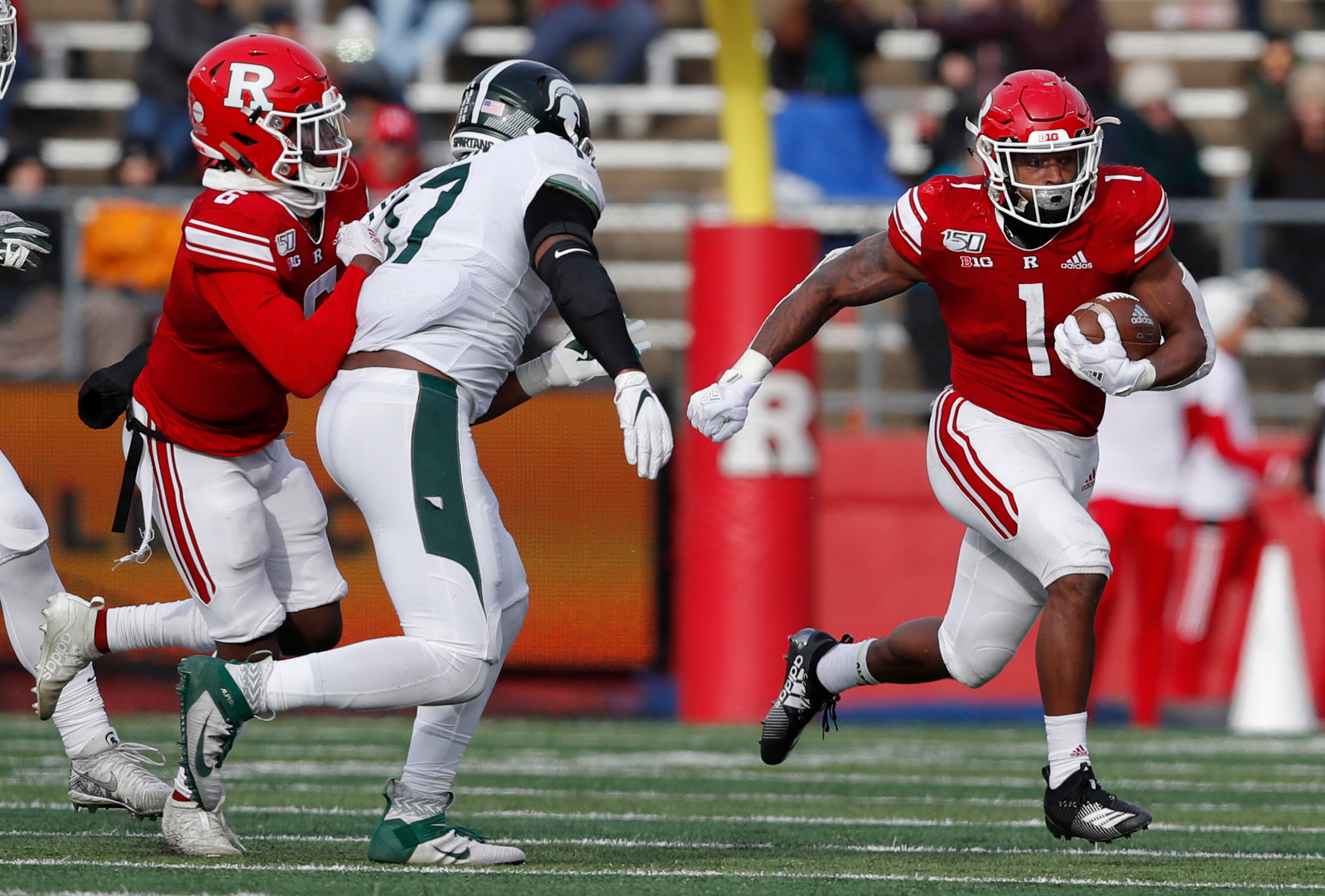 Rutgers Vs Michigan State Basketball Game