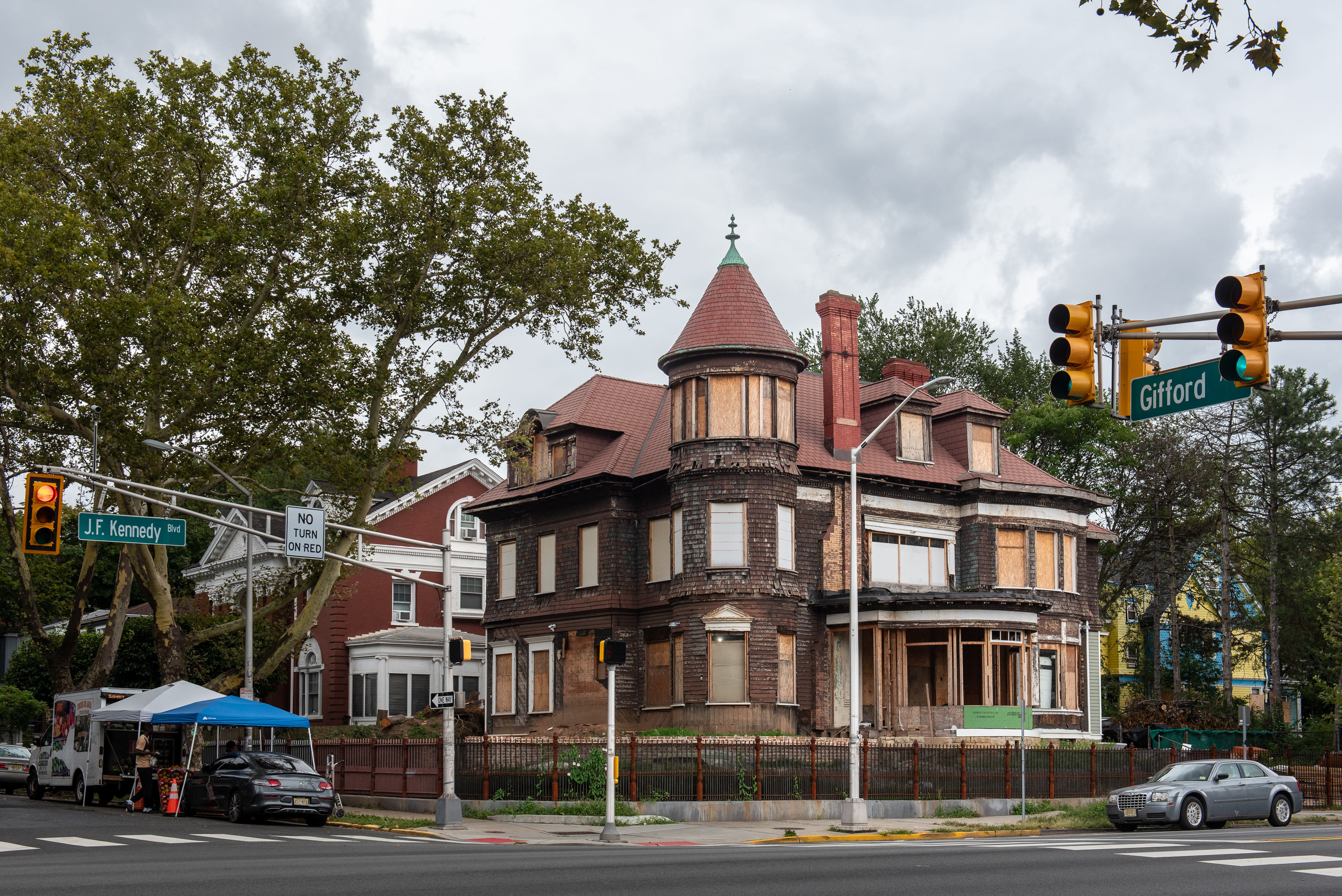 Prominent 123-year-old Jersey City mansion in historic district is for sale  again 