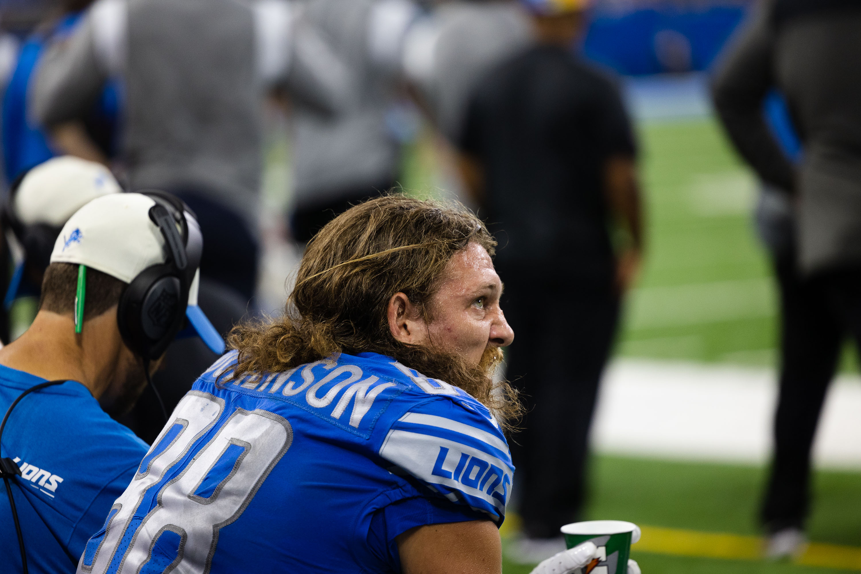 Lions are counting on big things from tight end T.J. Hockenson – The  Oakland Press