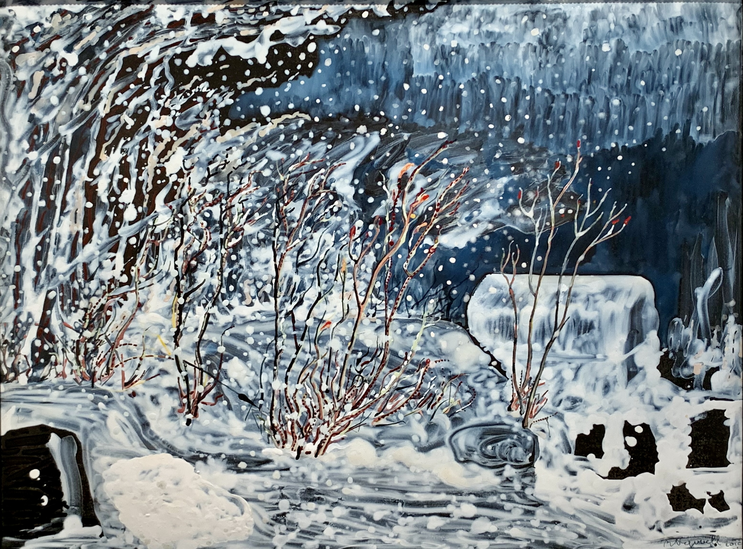 Lawrence Baker dominates threeperson landscape show with Brinsley Tyrrell and Joseph O'Sickey