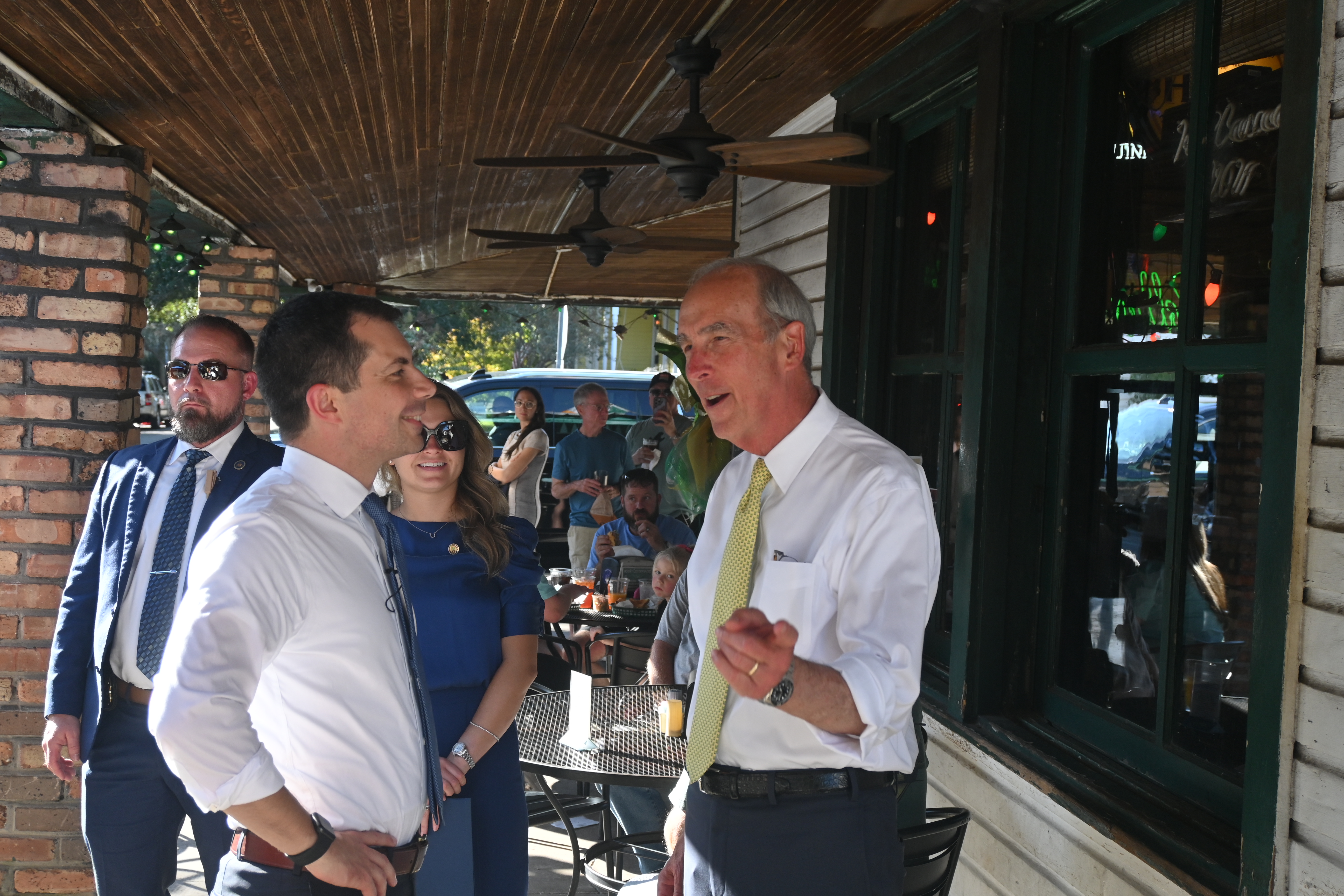 Pete Buttigieg visits Callaghan's - al.com