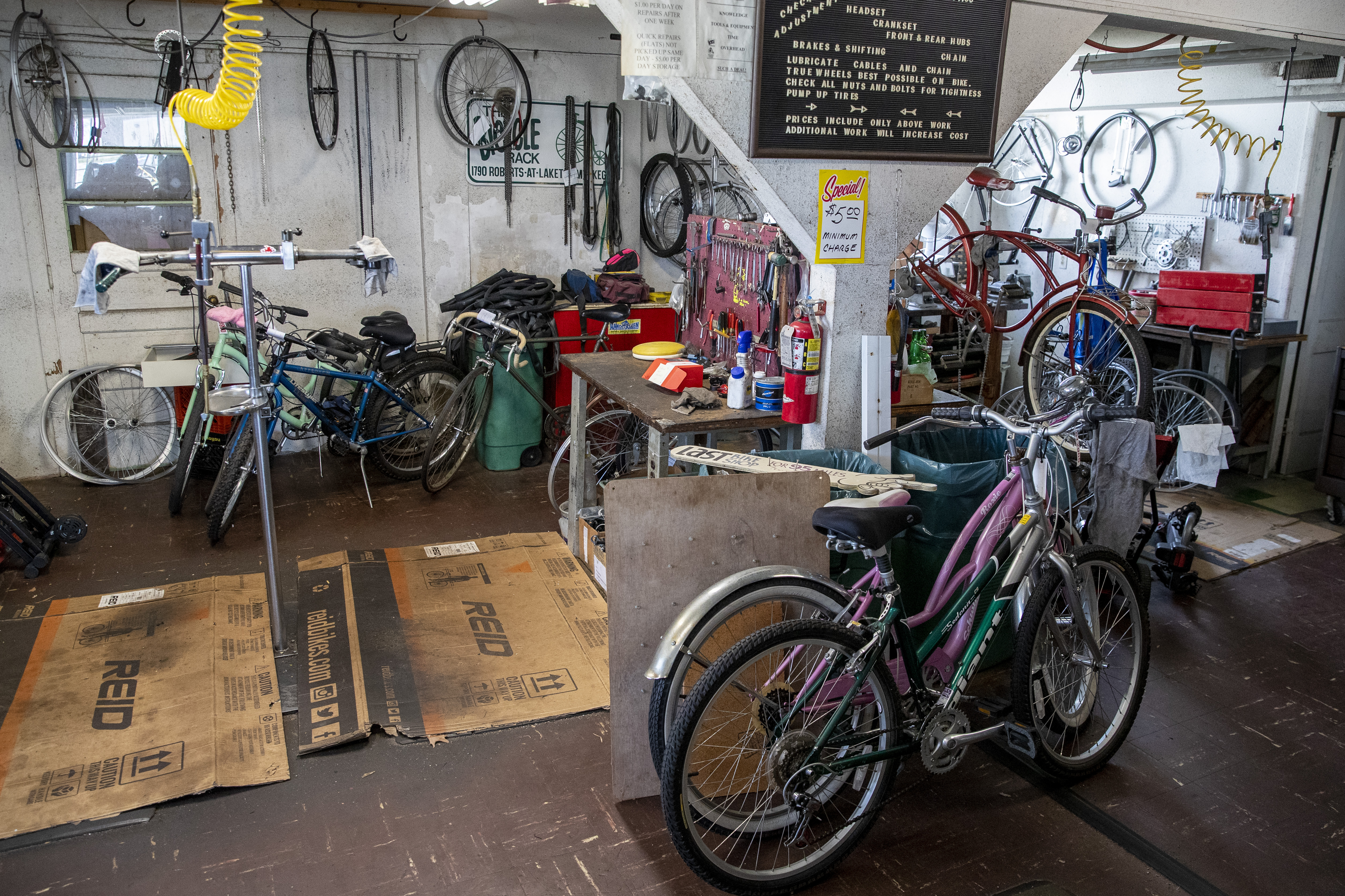 Not a business to be in to make money The Bicycle Rack in