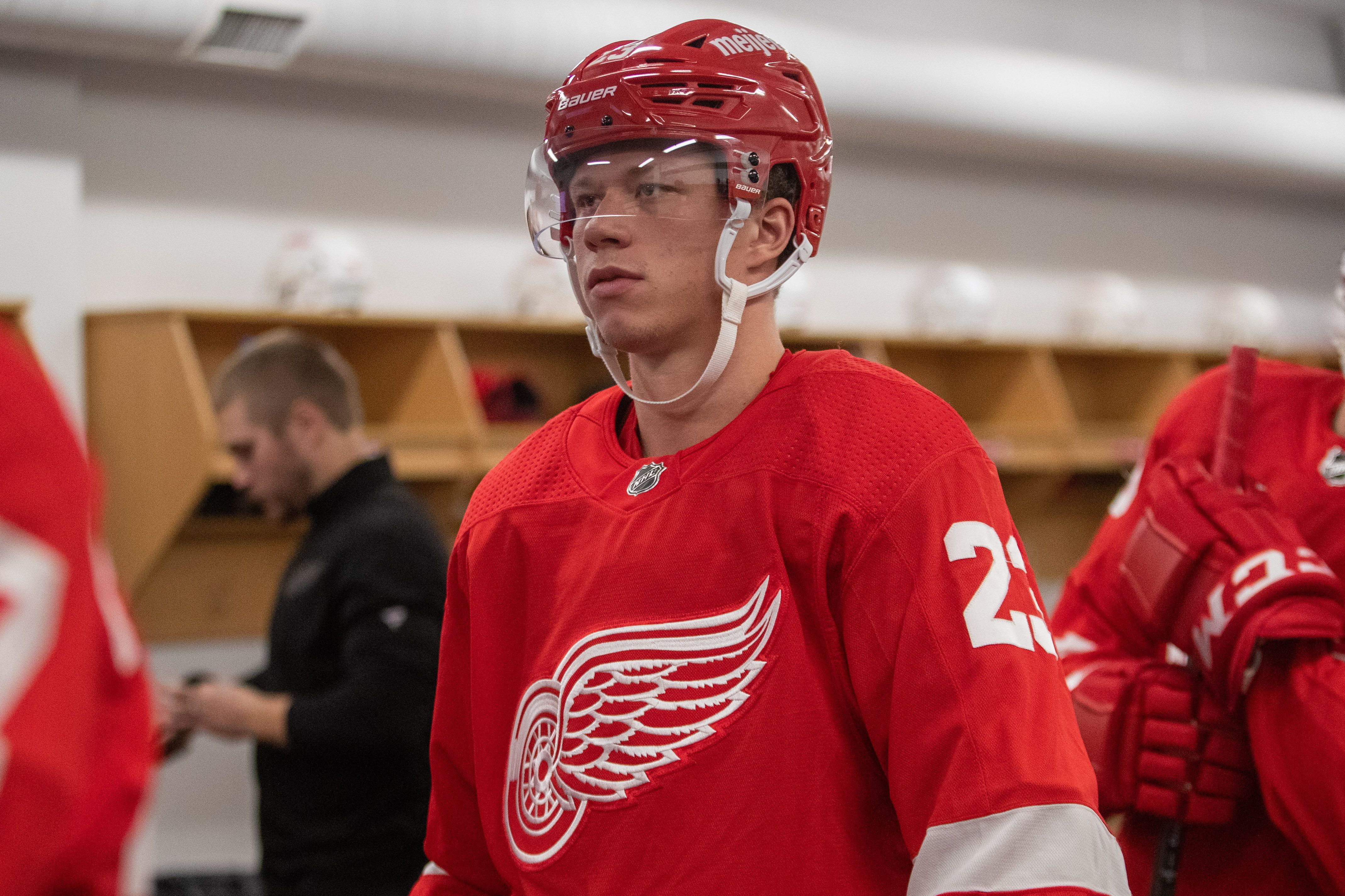 Detroit's number 1 pick, sixth overall - Detroit Red Wings