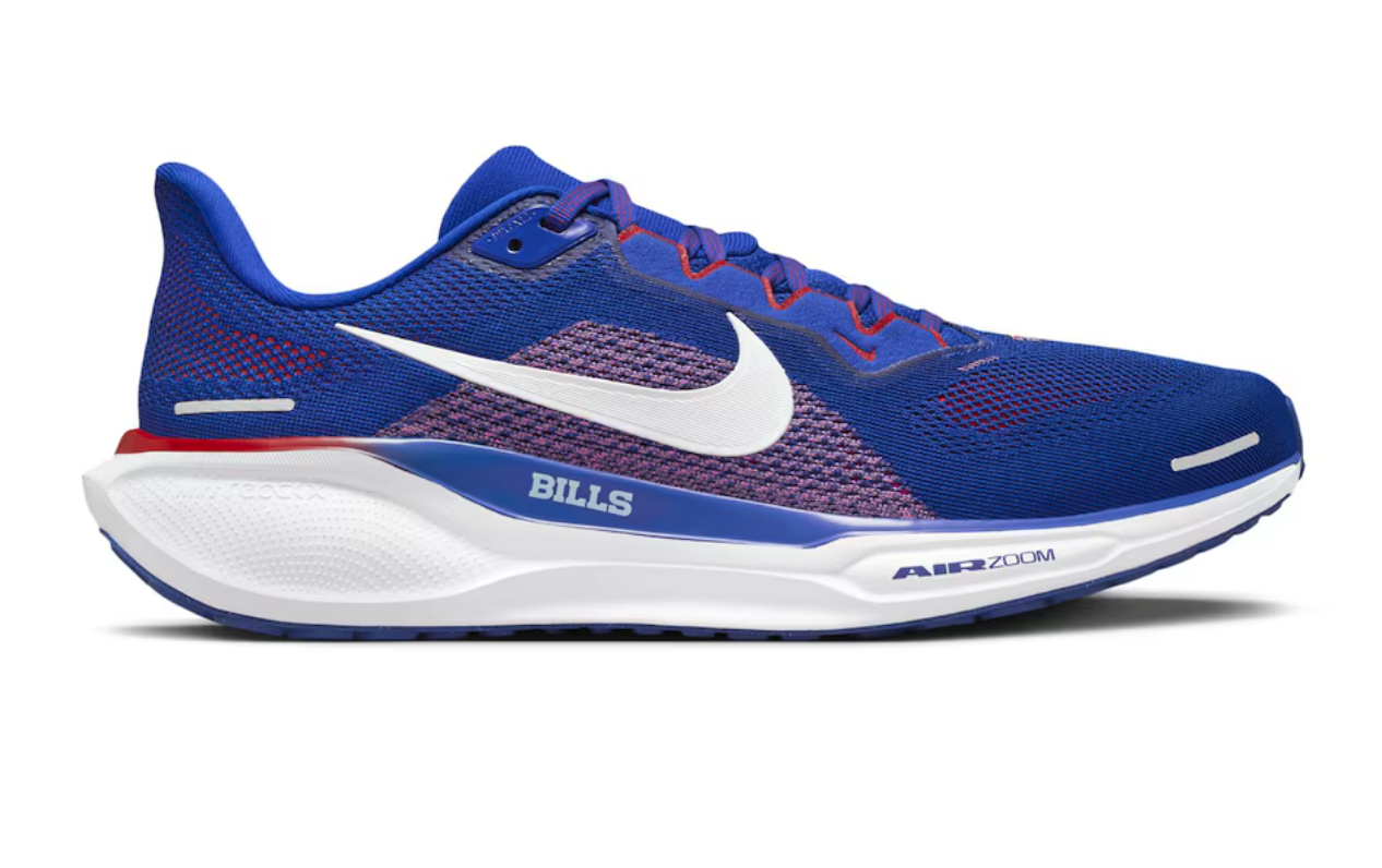 Nike Men\'s Buffalo Bills Pegasus 41 Athletic Shoes with White and Red Accents Buffalo Bills Pegasus 41 Men main image 2