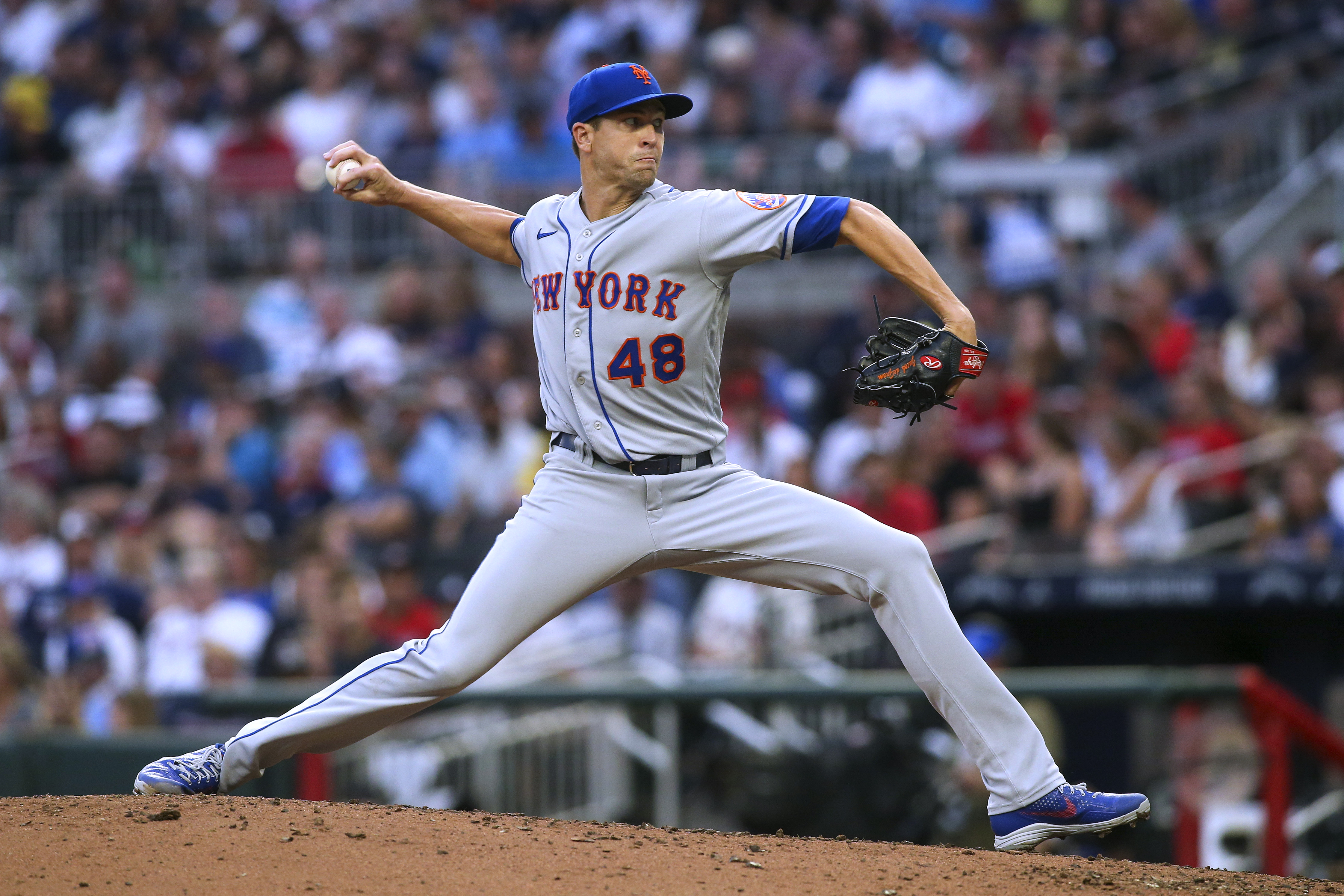 Mets' Jacob deGrom loses 1st game of the season ahead of Subway