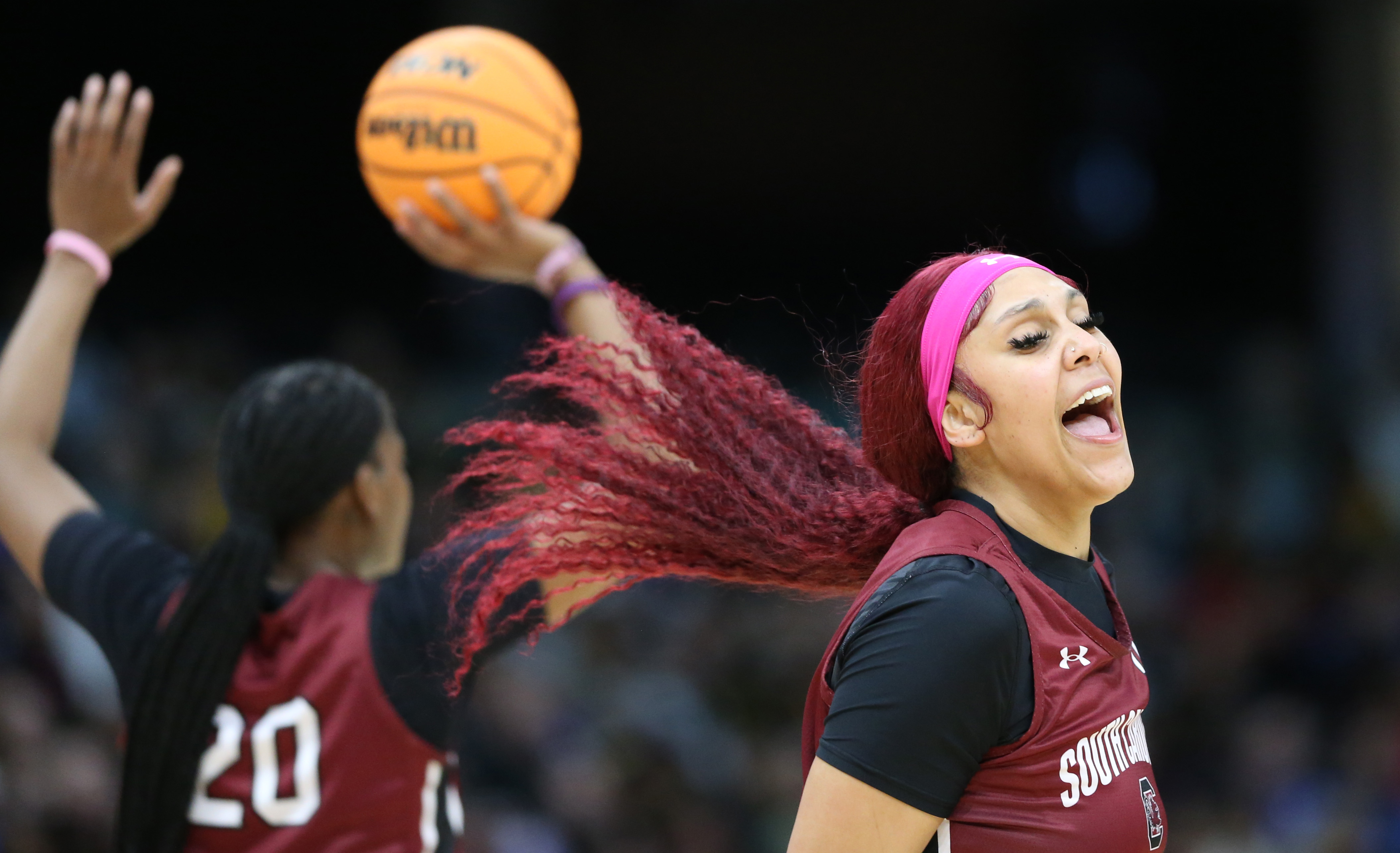 South Carolina Gamecocks open practice in Women's Final Four, April 6