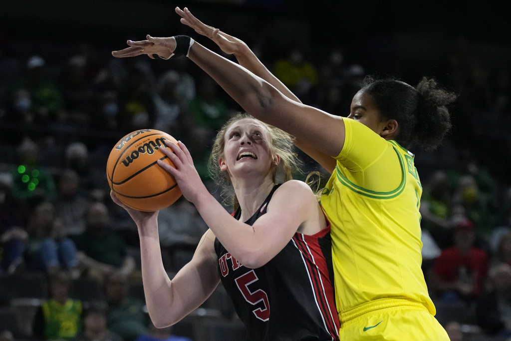 Oregon vs. Utah at Pac12 women's basketball tournament