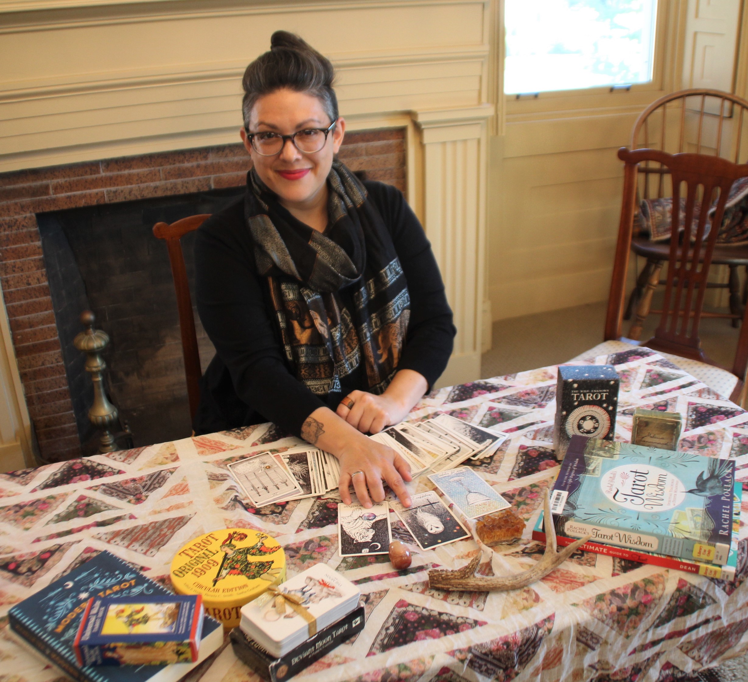 in the cards for Westfield librarian leading tarot class -