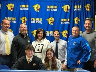 Shea Grady of Cranford signs with Bryant baseball