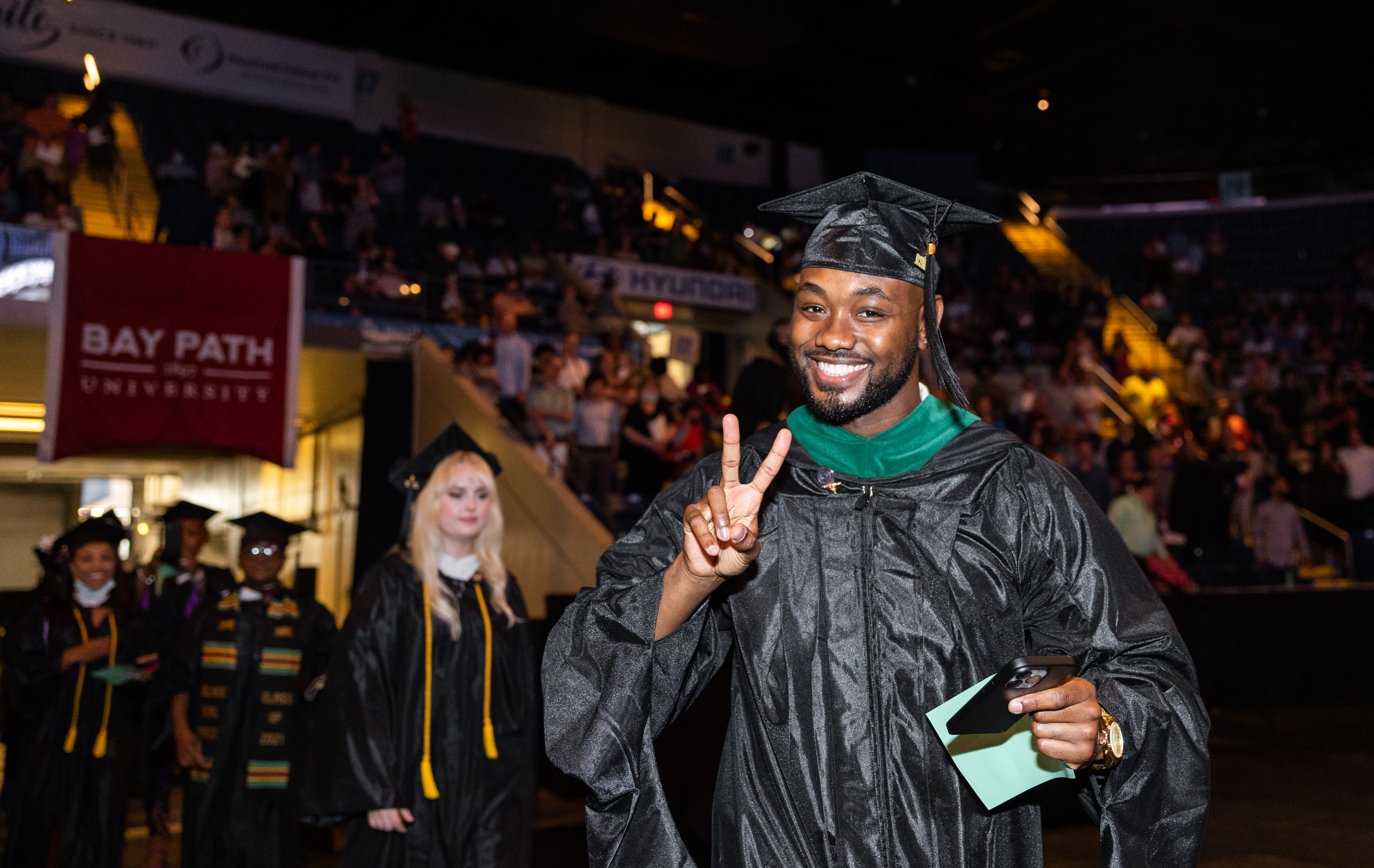 Bay Path University's 2022 commencement at MassMututal Center ...