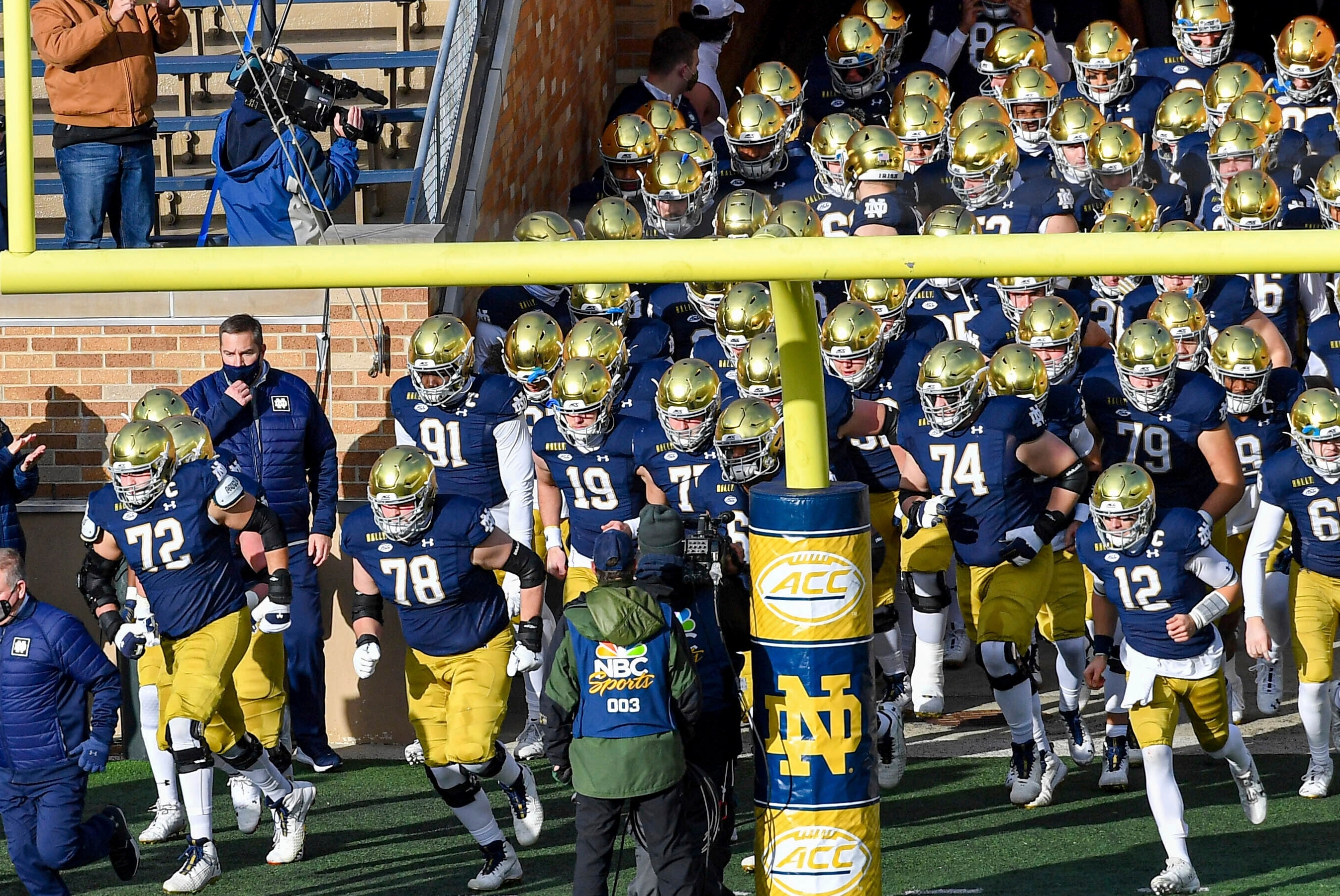 Notre Dame football fans are so mad the game is on Peacock