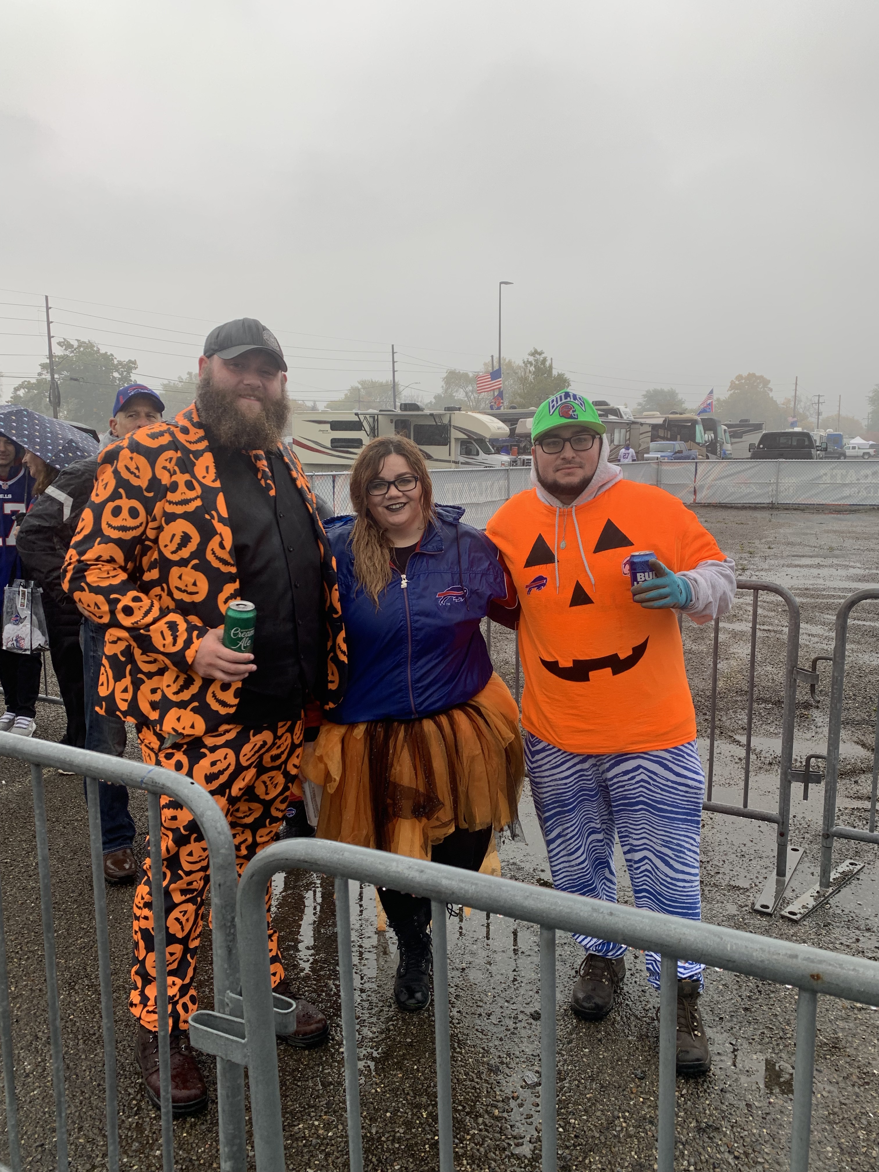 Josh Allen isn't the only one in costume: Bills fans tailgate in