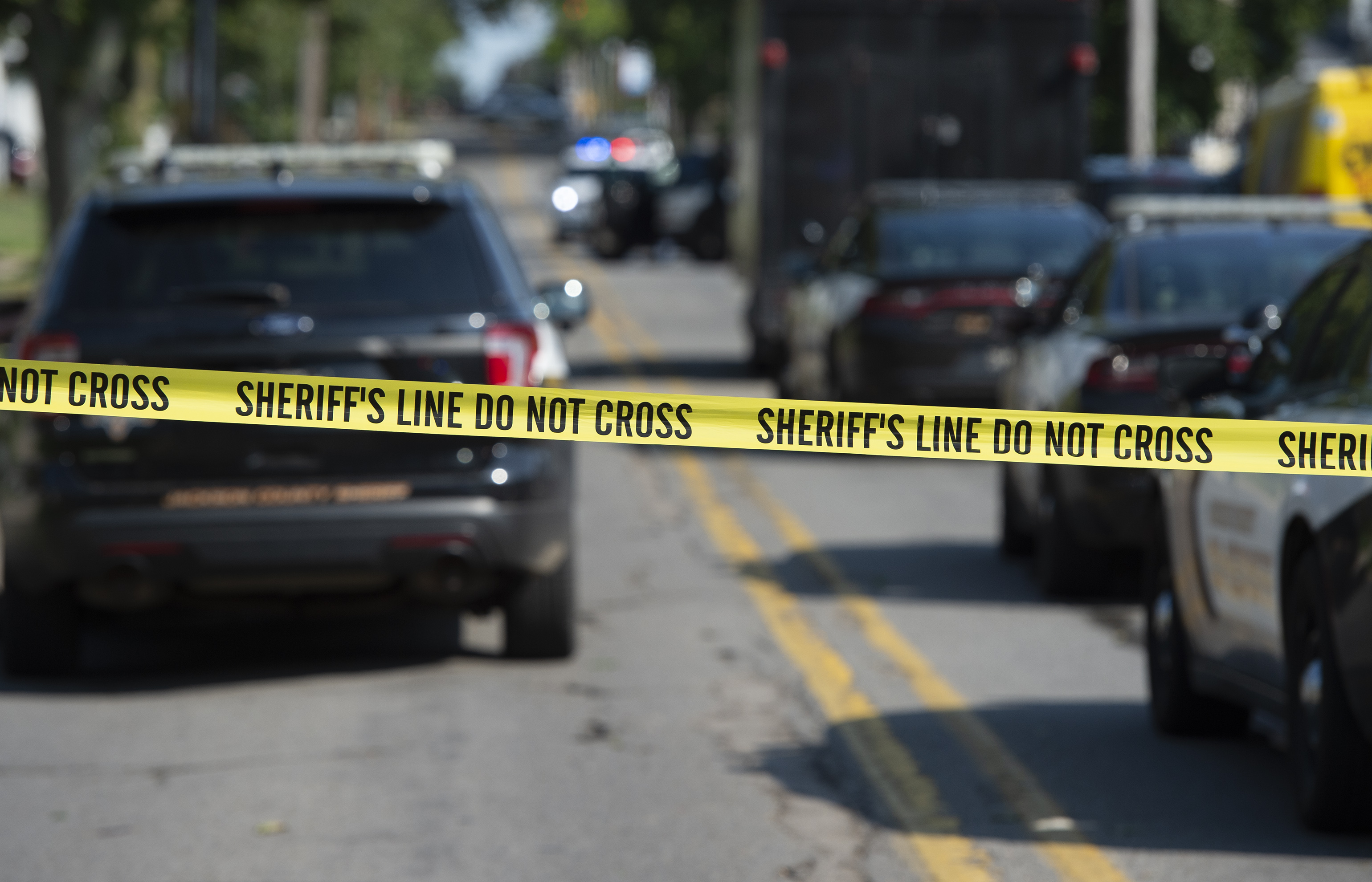 Standoff situation on Wisner Street in Jackson