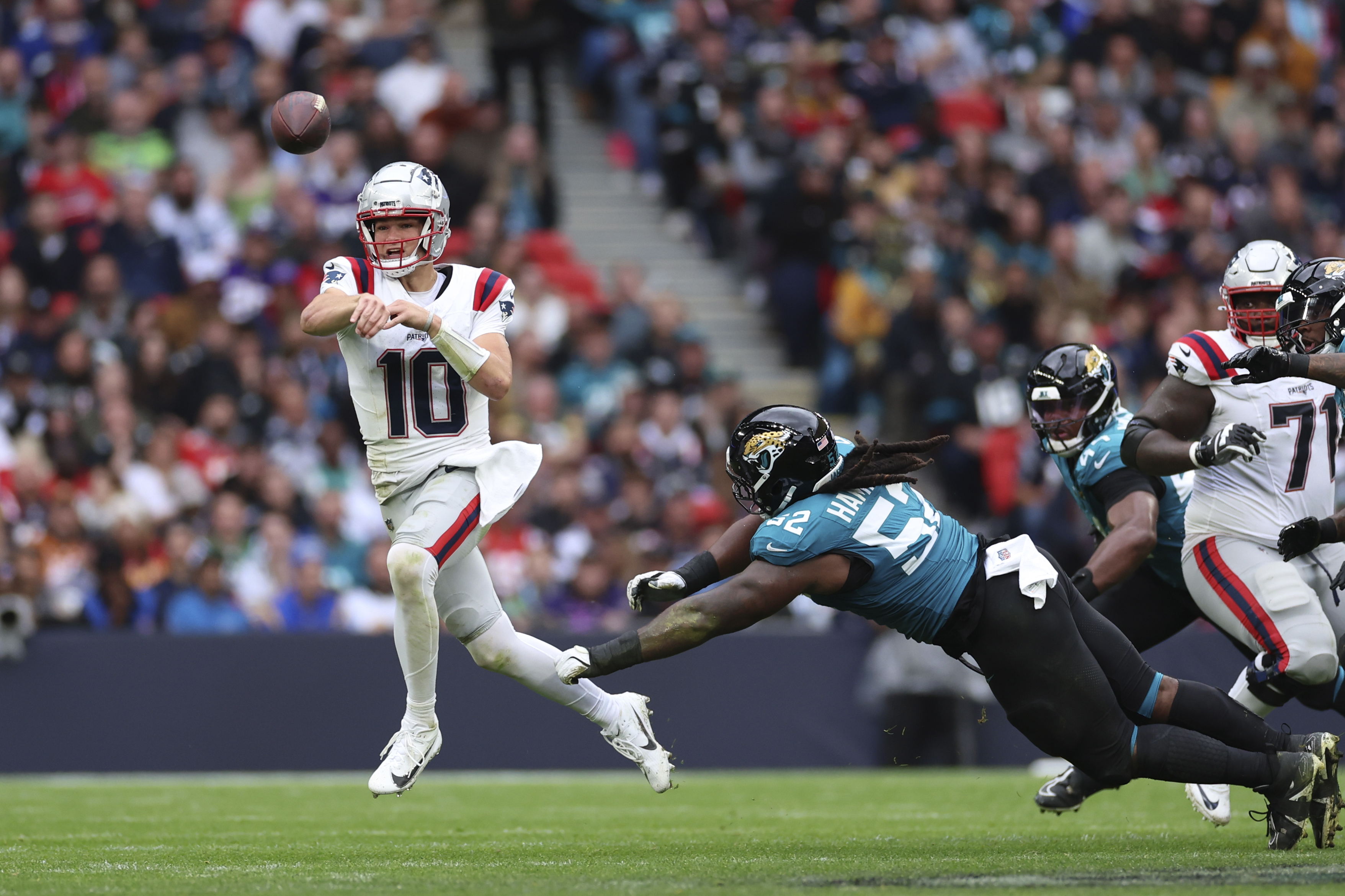 Drake Maye continues to impress, give Patriots hope | Mark Daniels -  masslive.com