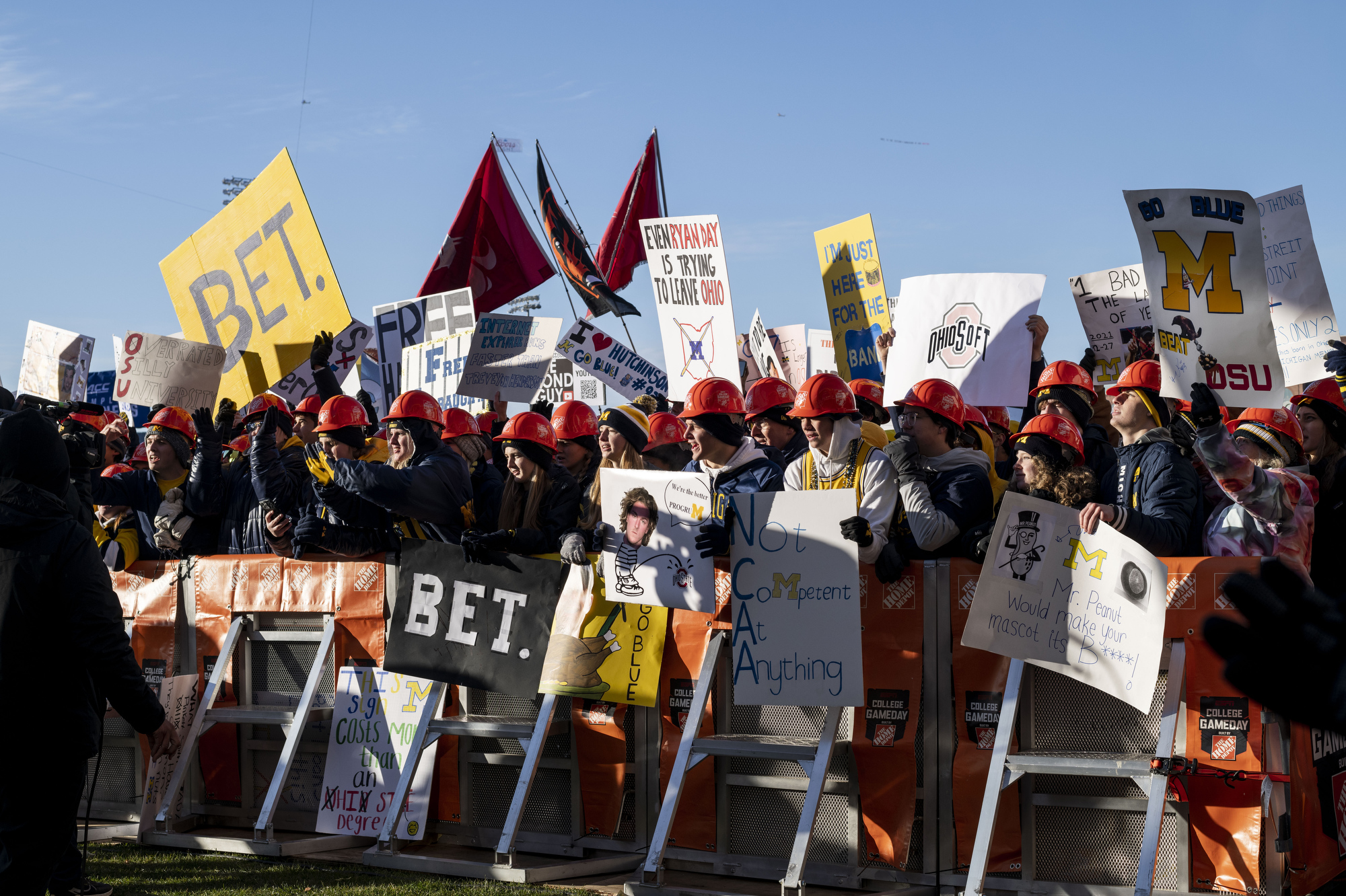 ESPN College GameDay signs in Ann Arbor - mlive.com