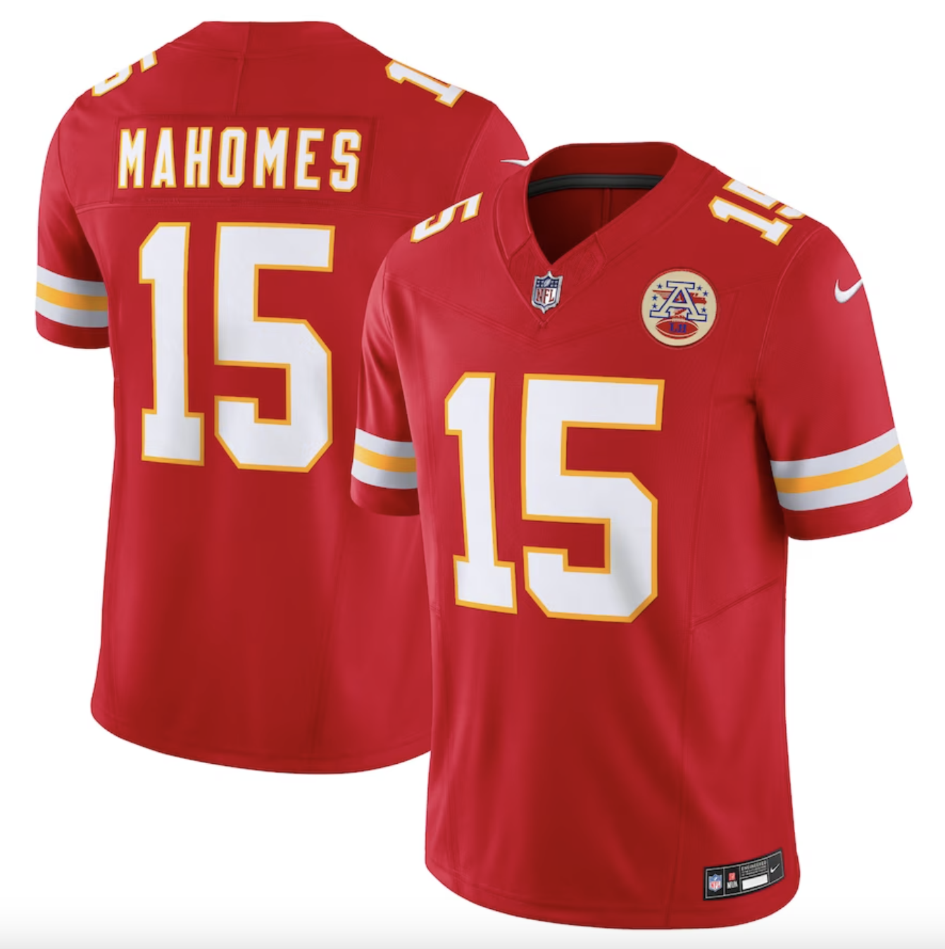 Patrick Mahomes Autographed Chiefs Custom Authentic Speed Flex