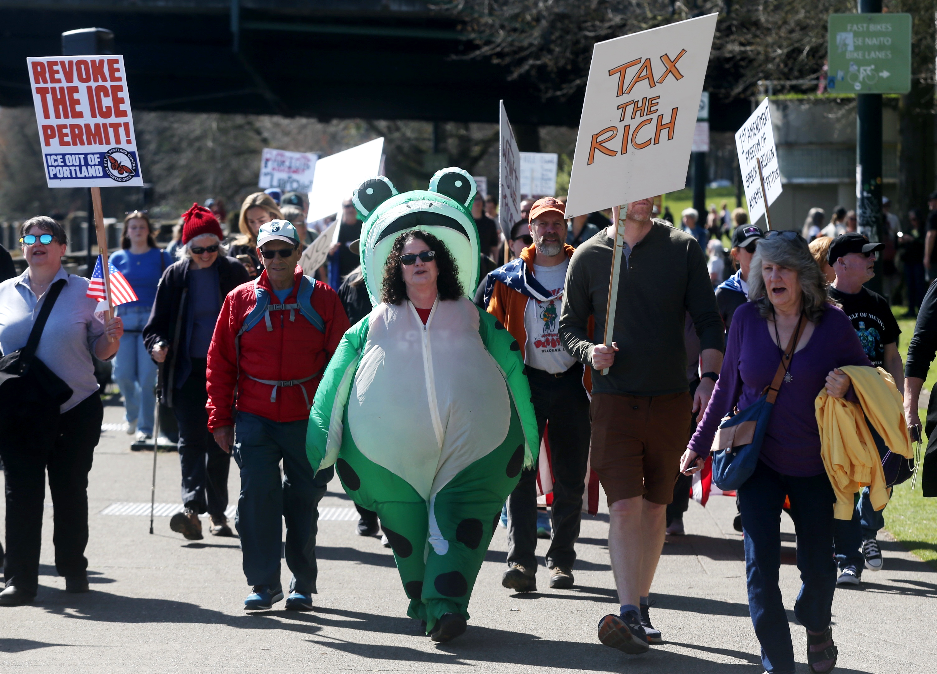 Portland No Kings protest - March 28, 2026 - oregonlive.com