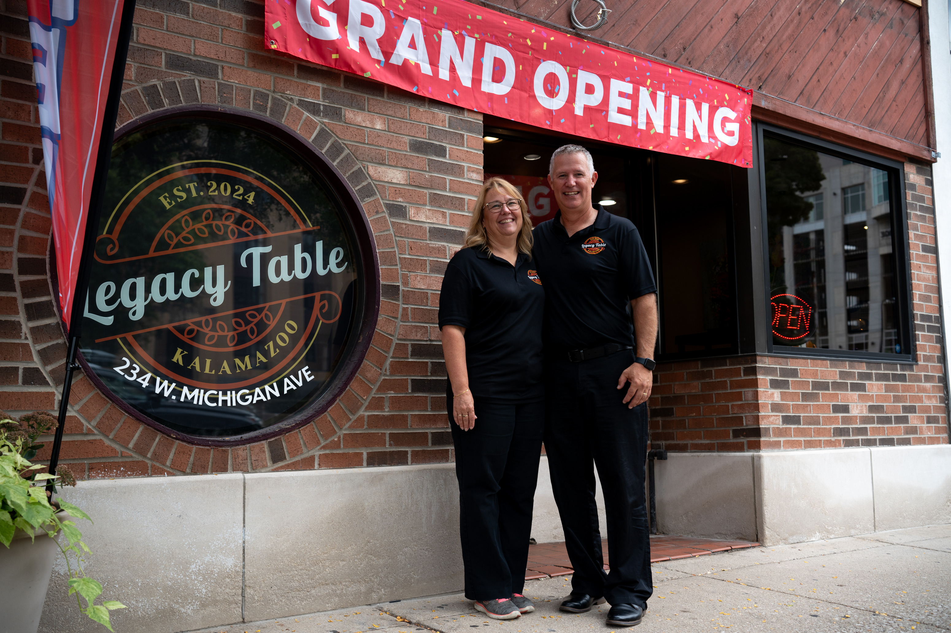 Copper's Doghouse and Legacy Table now open