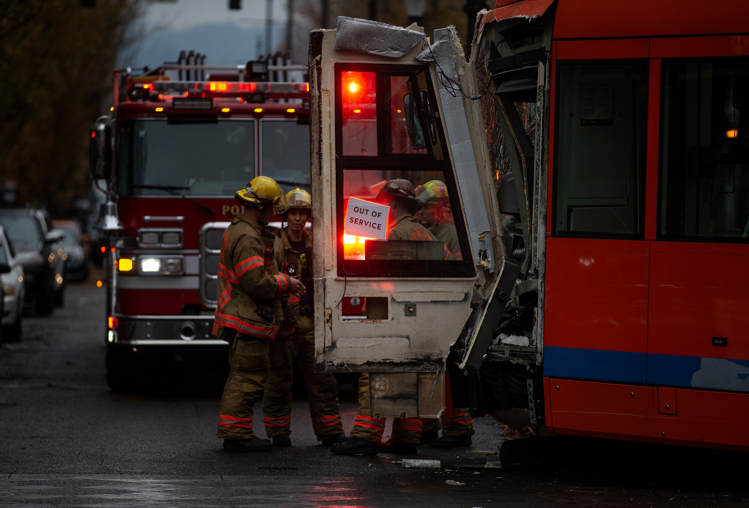 MAX train and Portland Streetcar collision - oregonlive.com