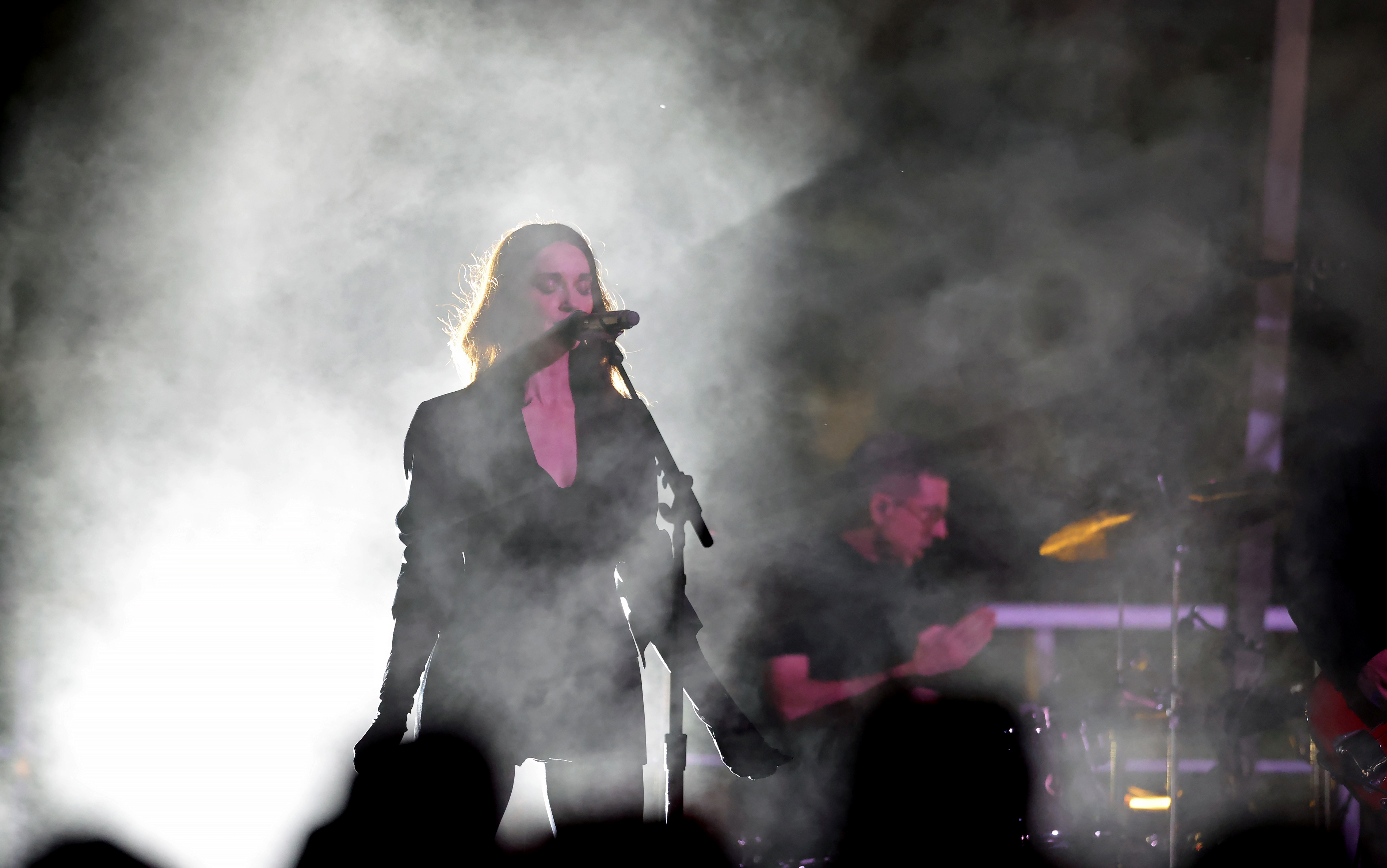 St. Vincent performs at Rock and Roll Hall of Fame, August 29, 2025 ...