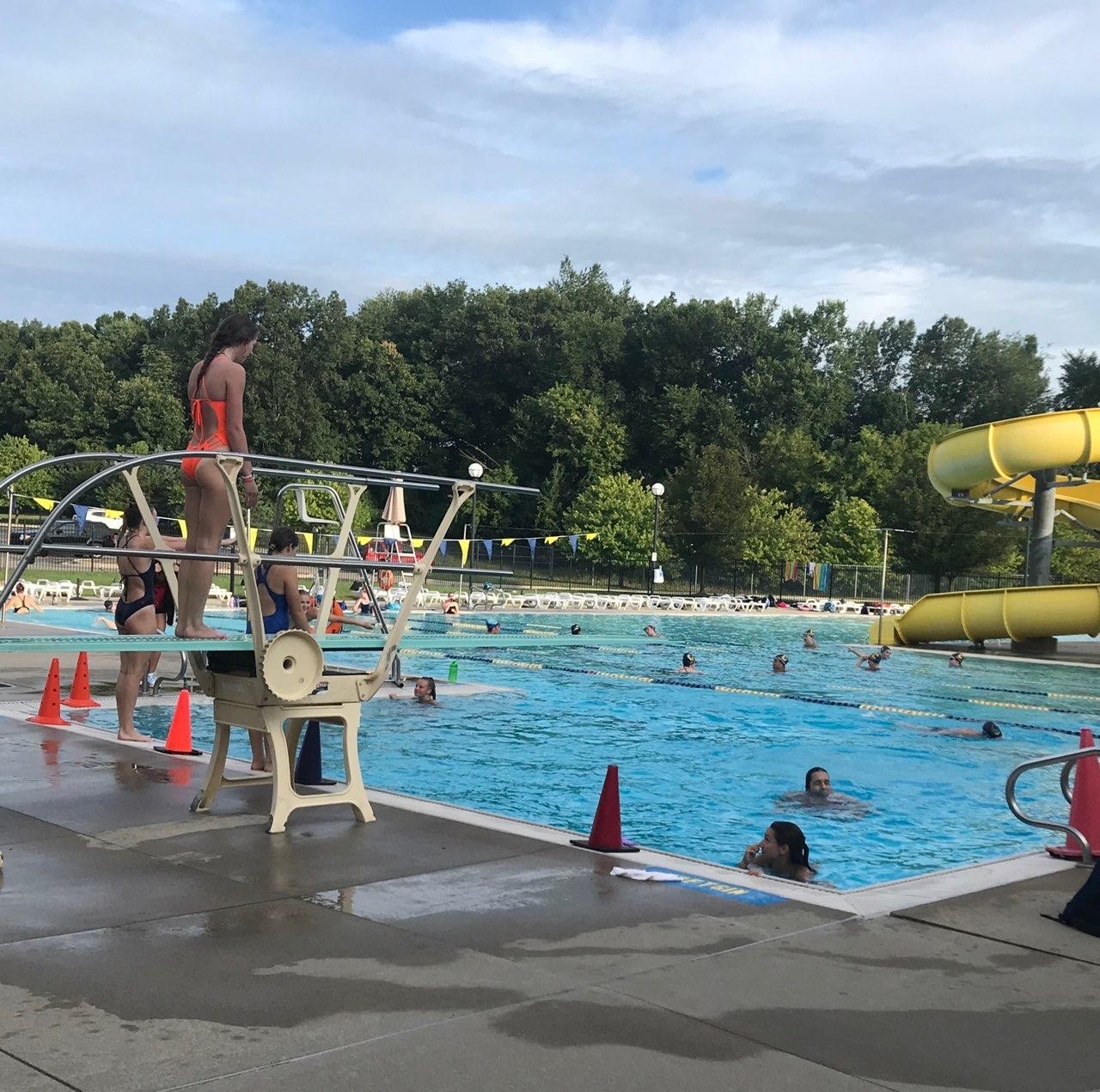 Clarkston, Lake Orion, Oxford girls swimming and diving teams practice ...