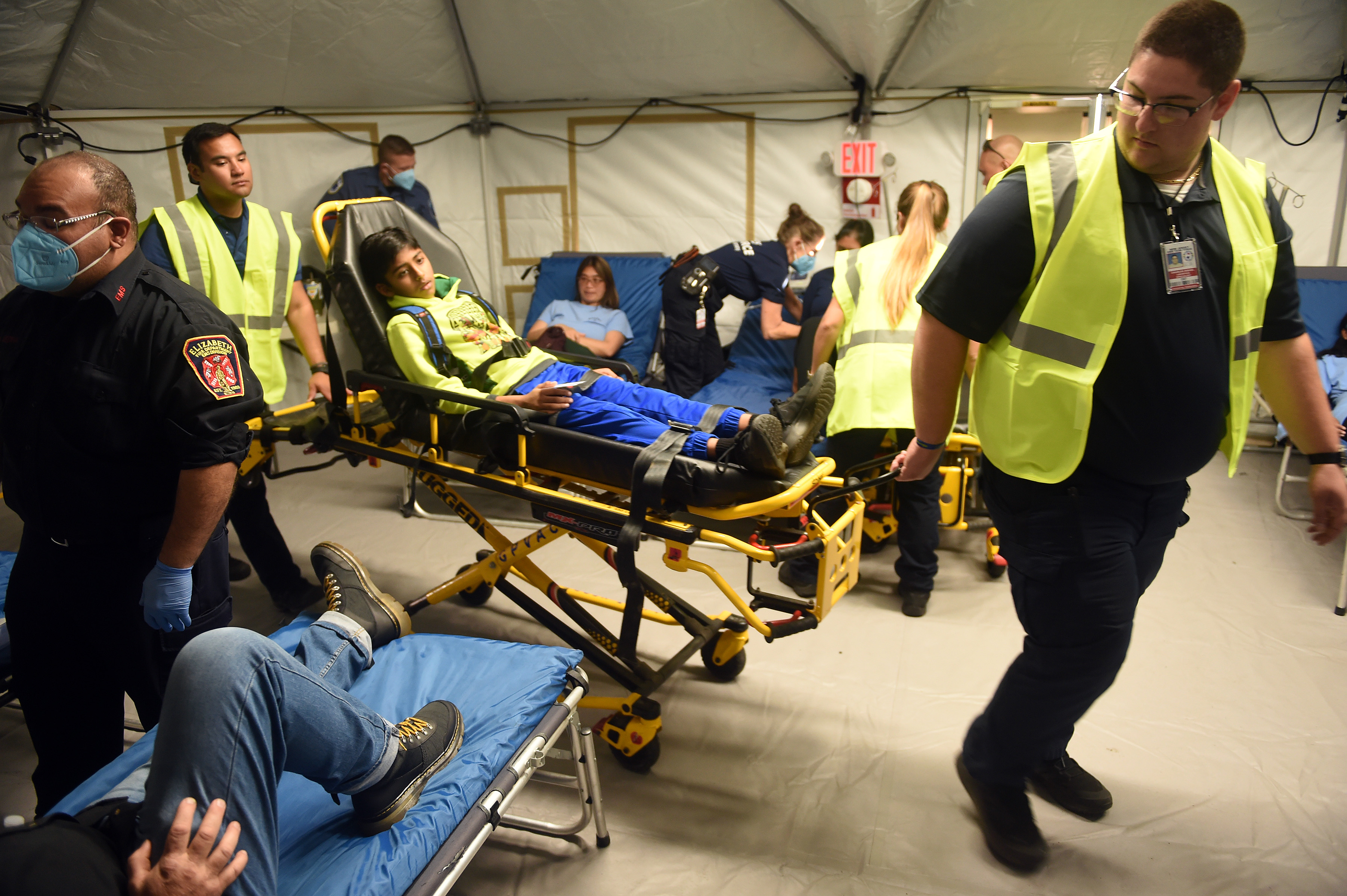 New Jersey EMS Task Force Hospital Emergency Drill - nj.com