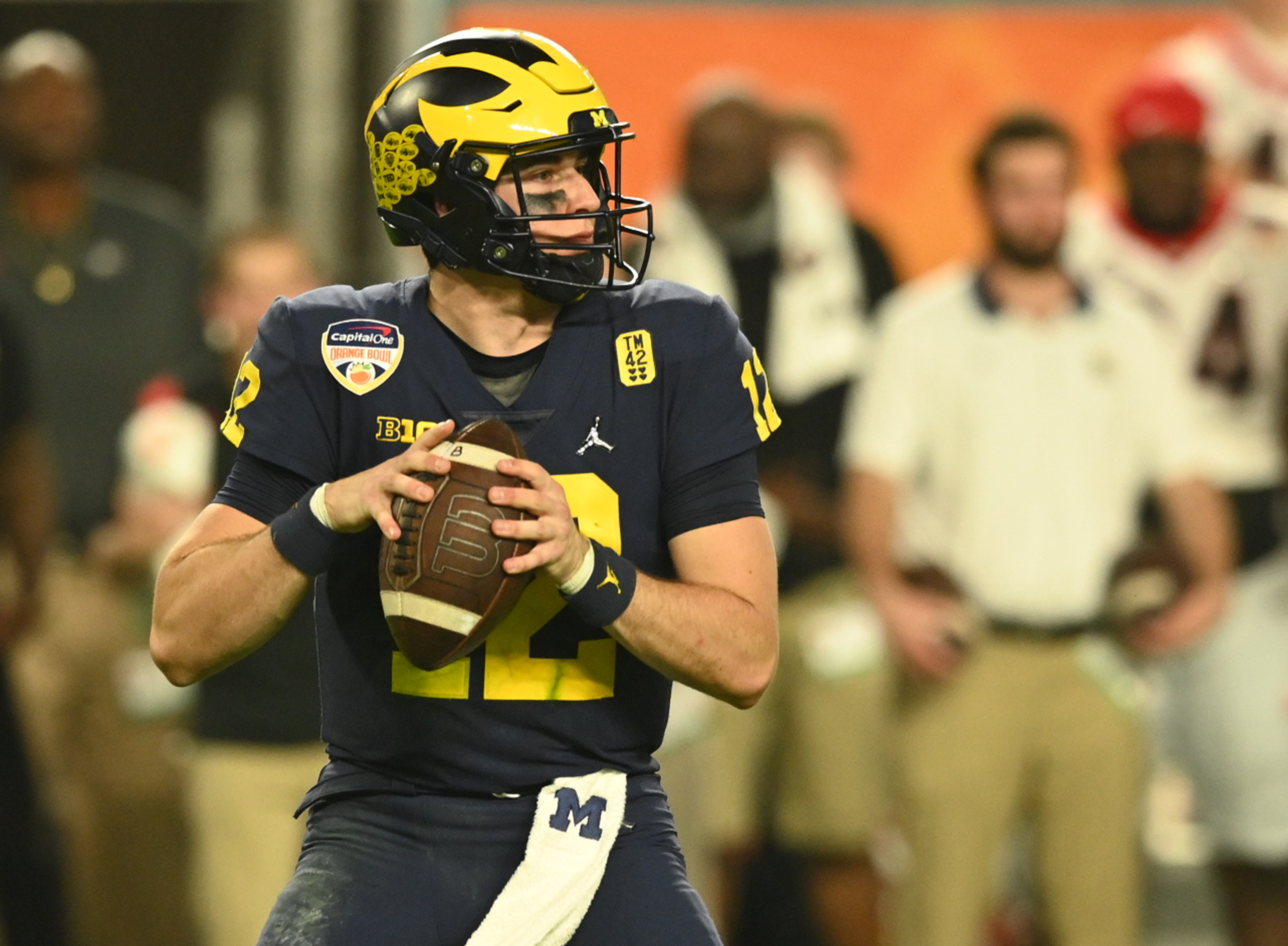 Michigan football J.J. McCarthy shows room for growth