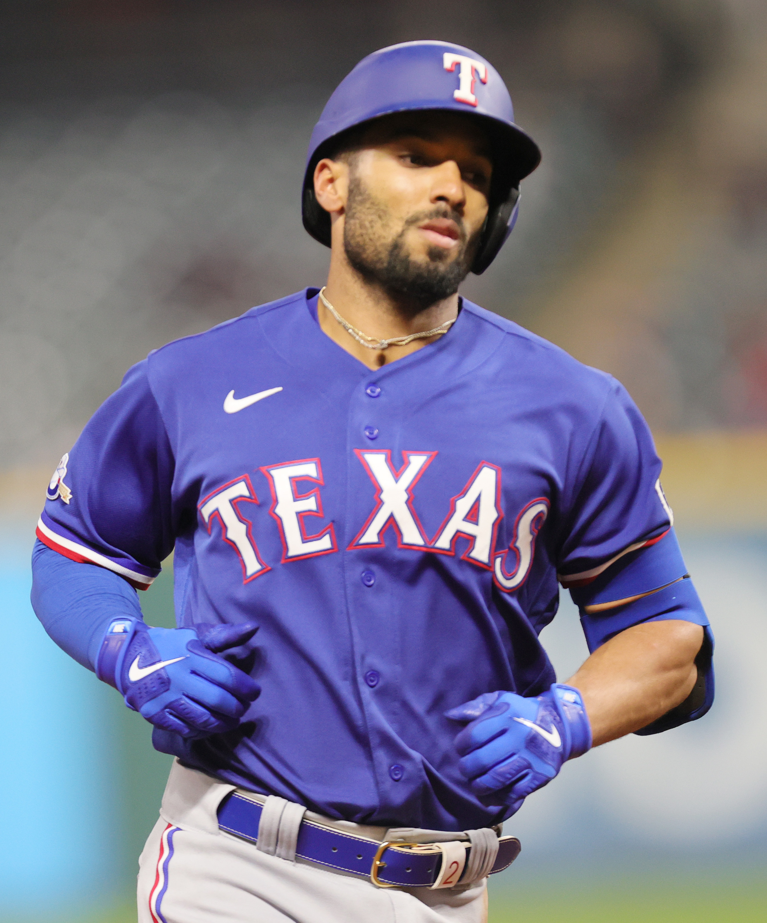 Cleveland Guardians vs. Texas Rangers in game 2 of a doubleheader, June ...