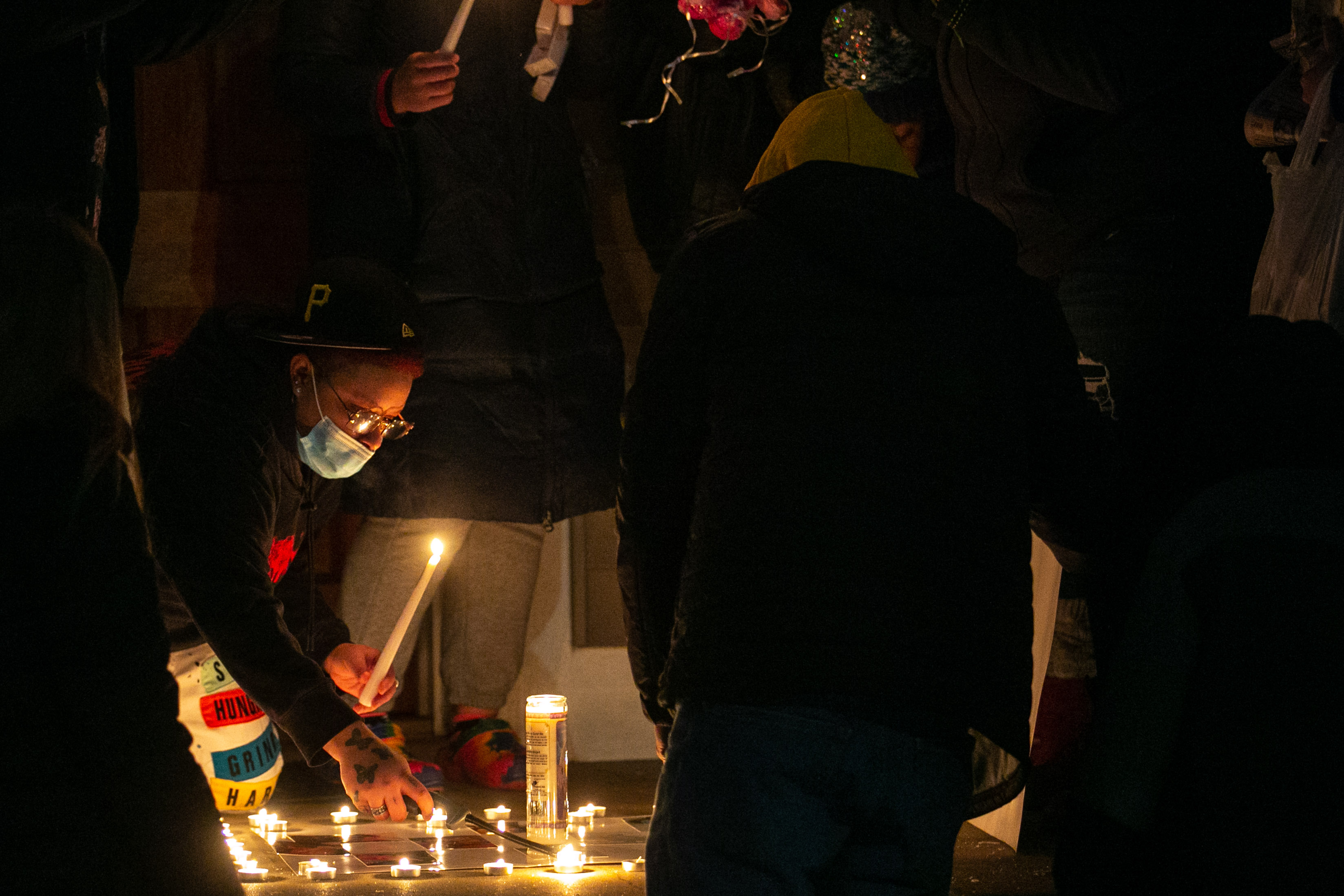 Candlelight vigil held for 2yearold shooting victim Khalise Brewer