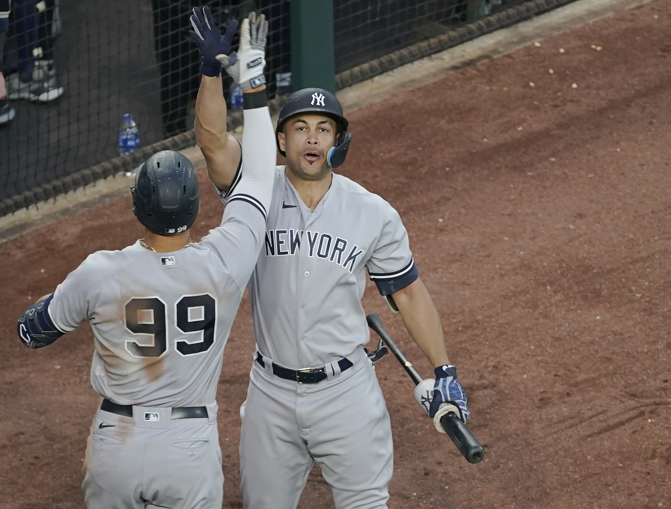 Yankees finally convinced Aaron Judge, Giancarlo Stanton to cool